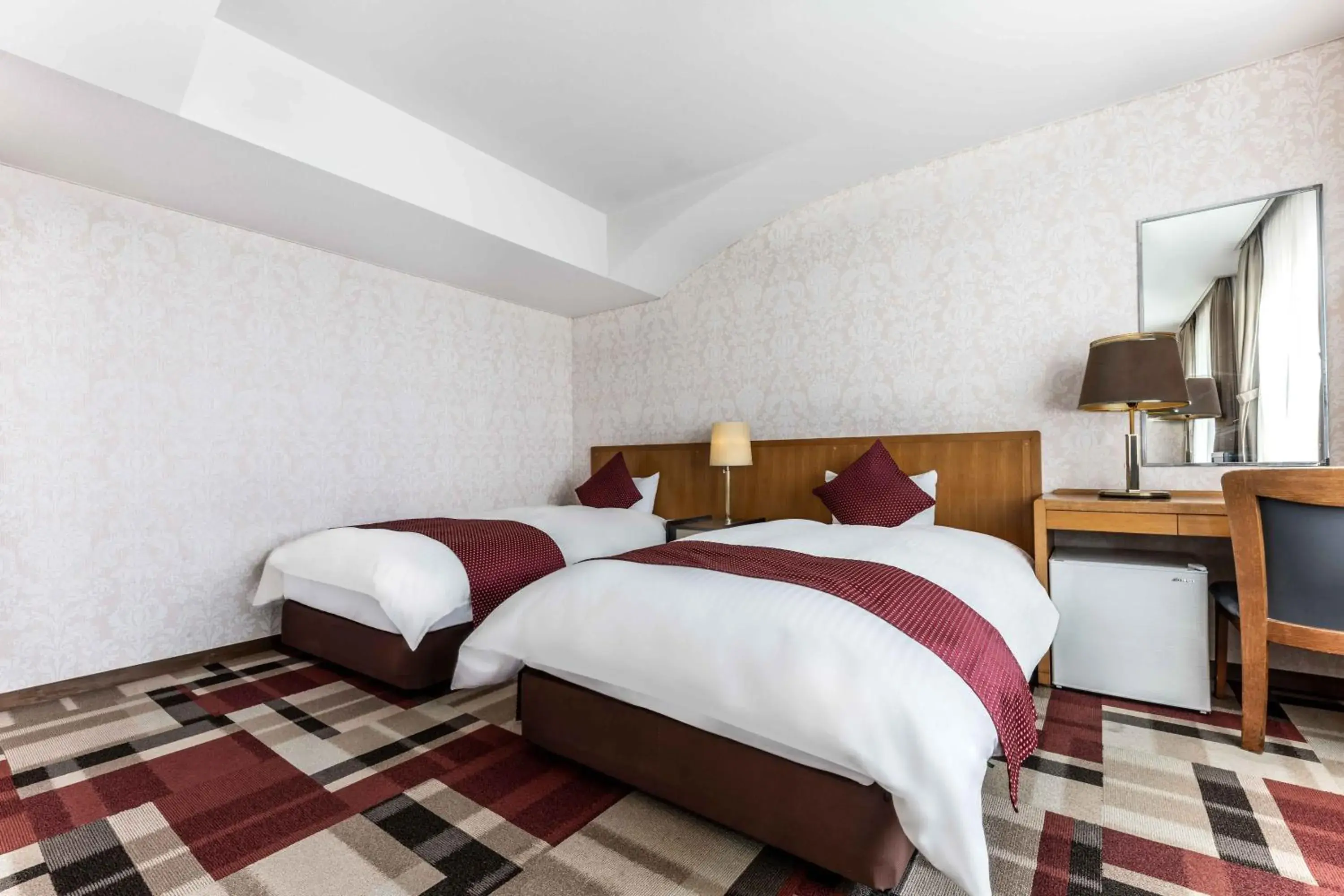 Twin Room with Garden View - Non-Smoking in Spa and Resort Hotel Solage Oita Hiji Beppuwan Twin Room with Garden View - Non-Smoking in Spa and Resort Hotel Solage Oita Hiji Beppuwan