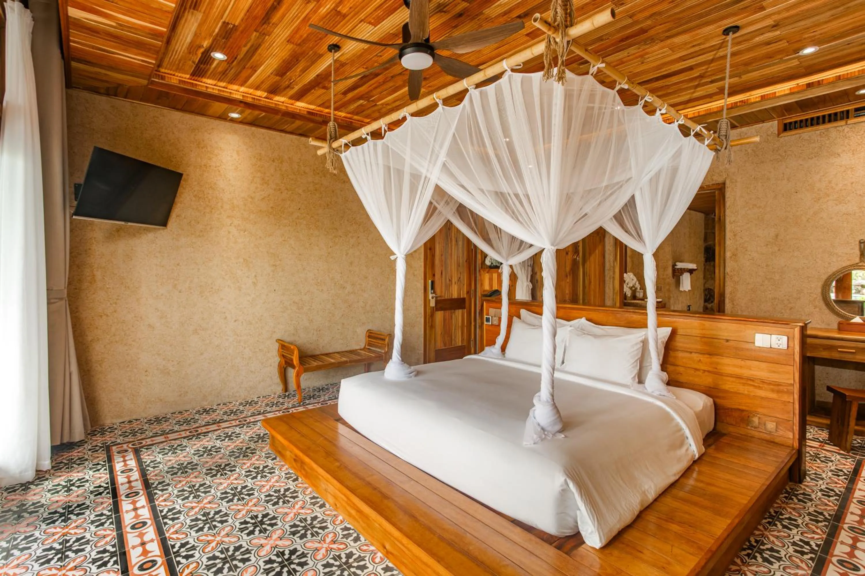 TV and multimedia, Bed in Grand Ocean Bay Resort Phu Quoc