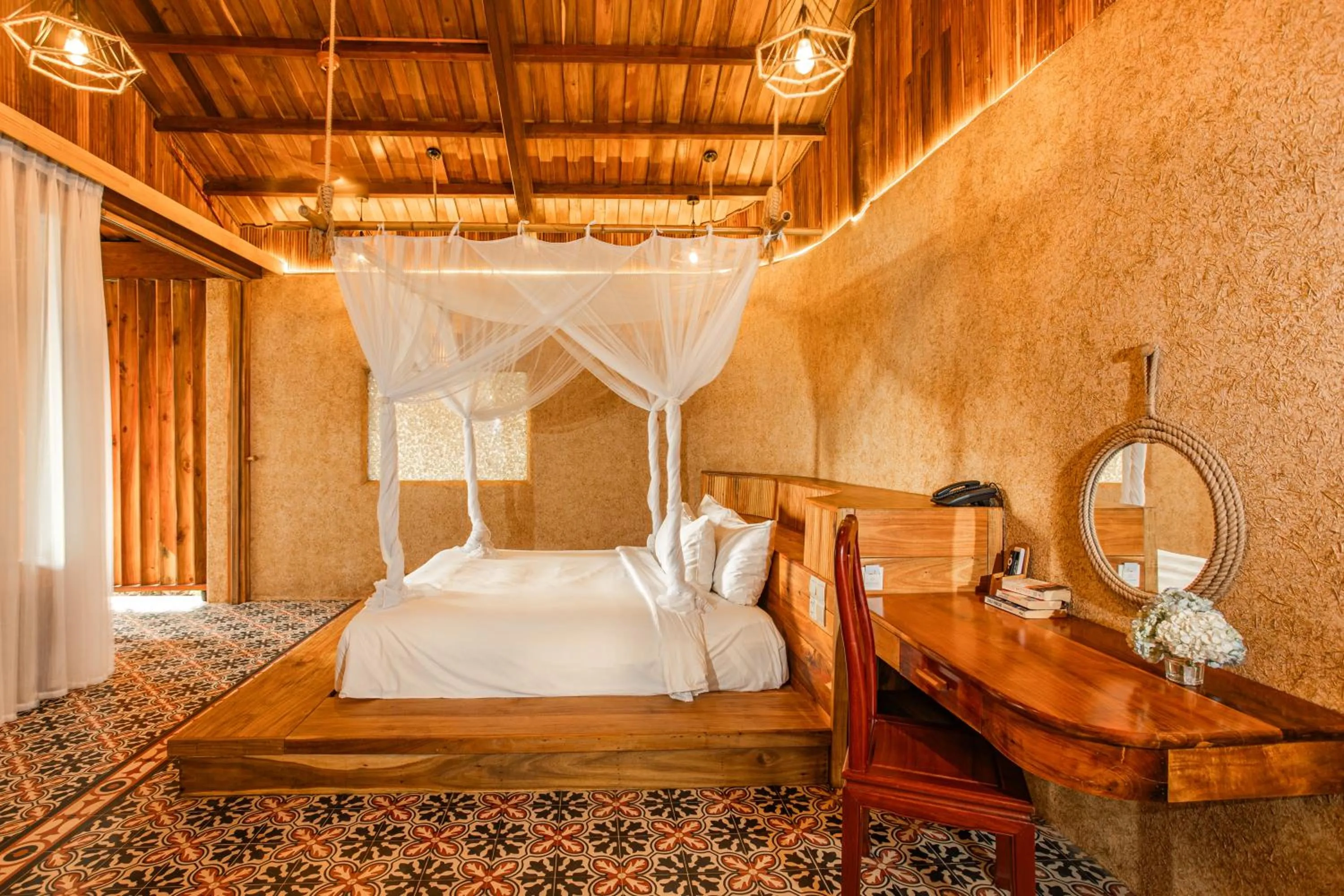 Bed in Grand Ocean Bay Resort Phu Quoc