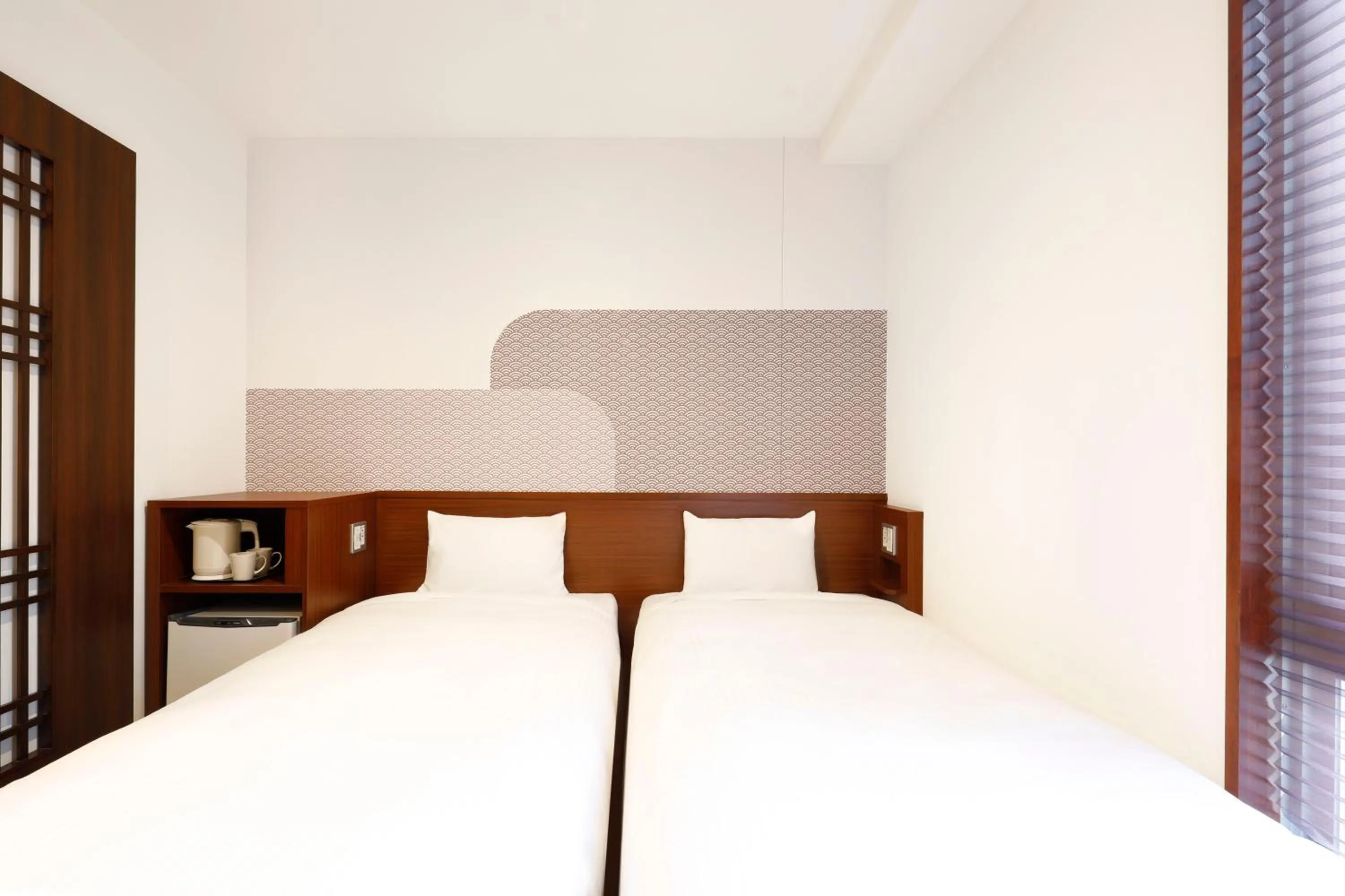 Bed in Hop Inn Kyoto Shijo Omiya
