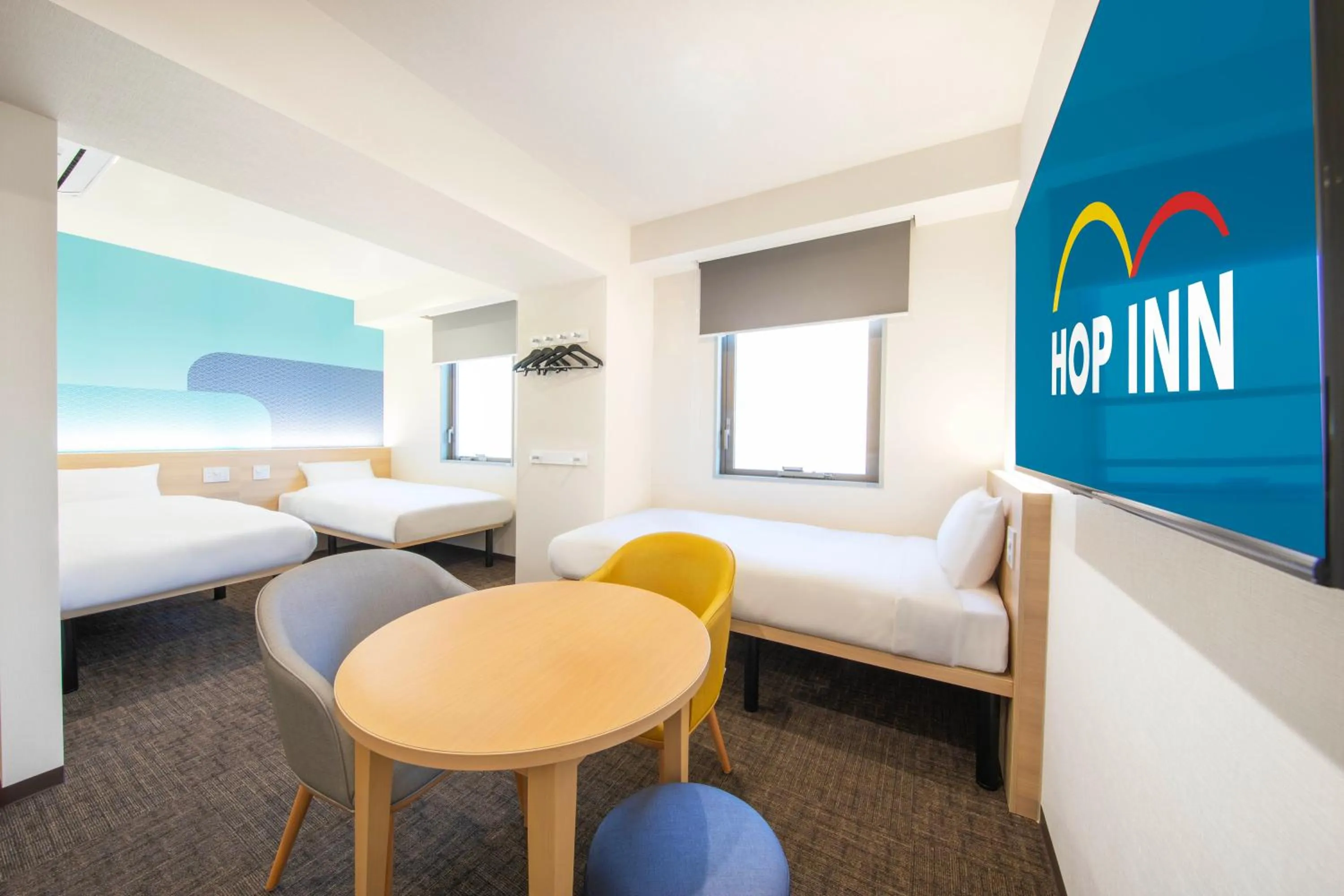 Bed in Hop Inn Tokyo Asakusa