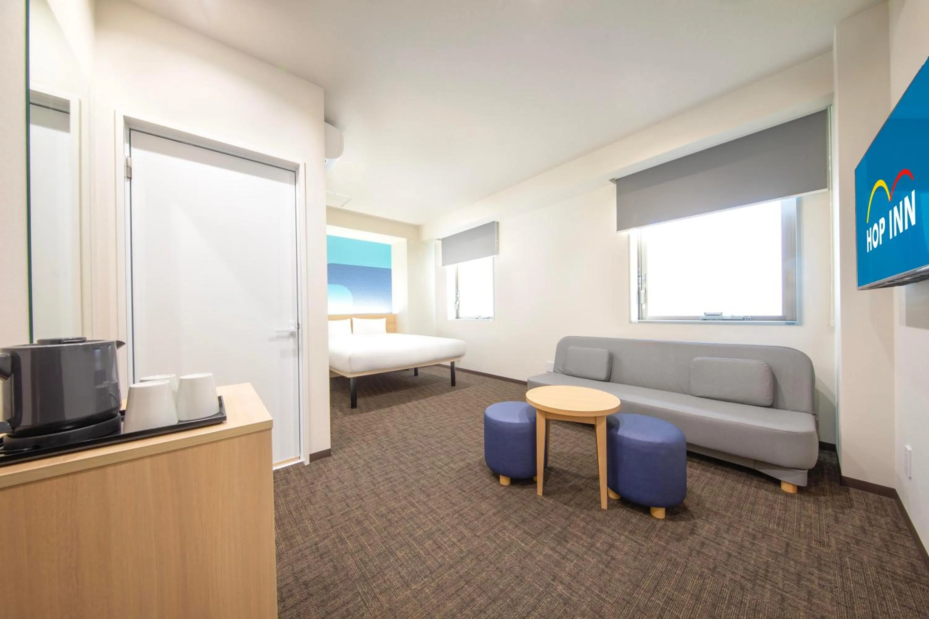 Bed in Hop Inn Tokyo Asakusa