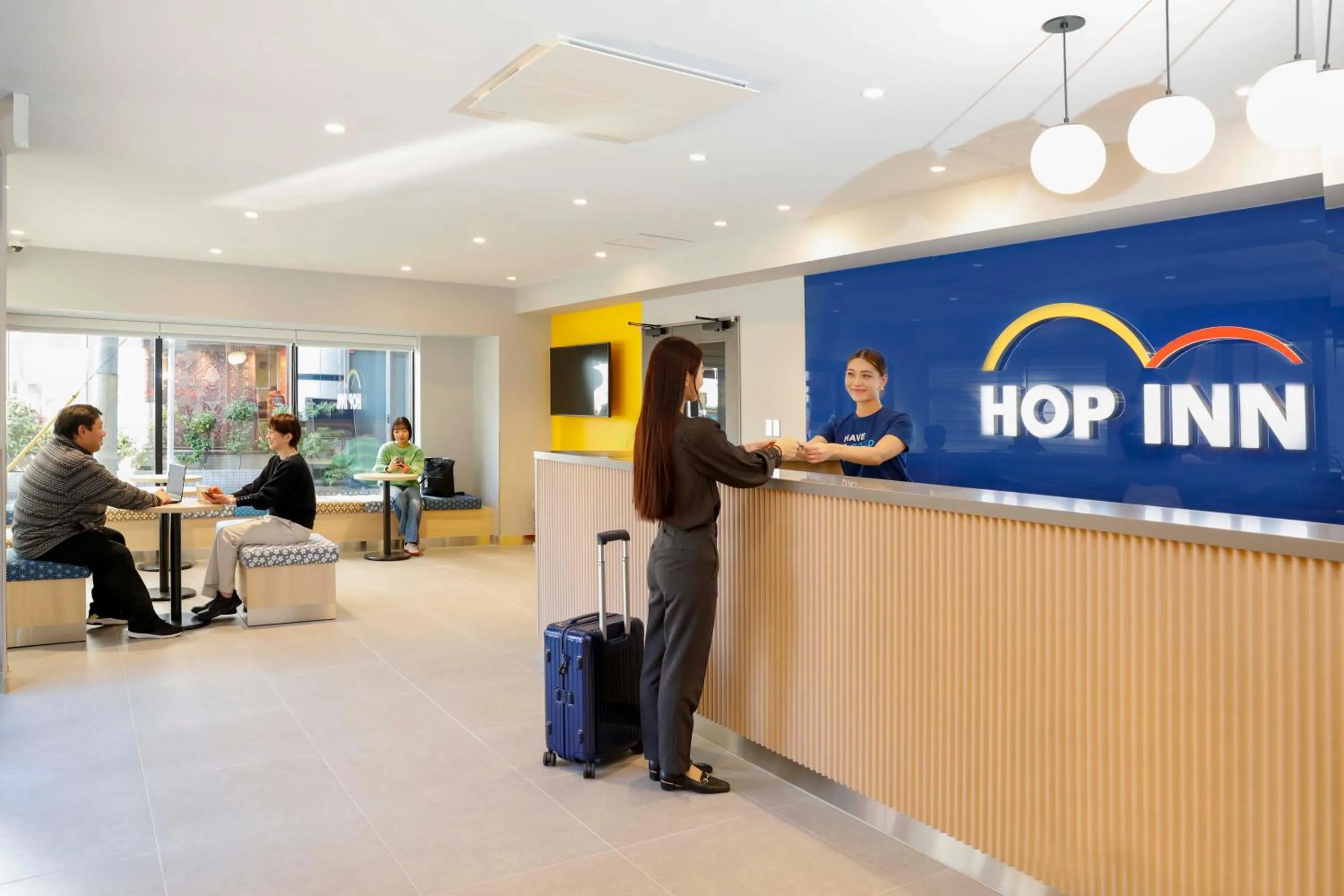 Lobby or reception in Hop Inn Tokyo Asakusa