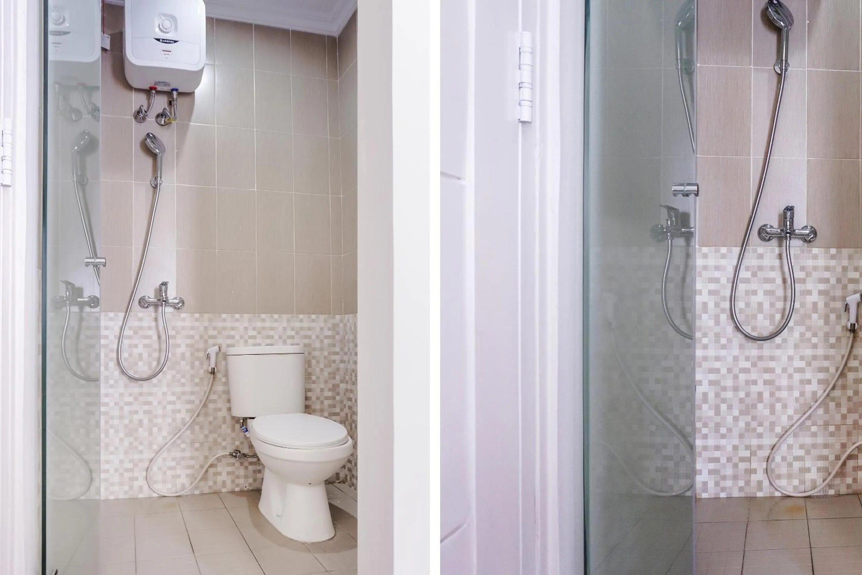 Bathroom in Hotel O Pioneer Pasar Baru