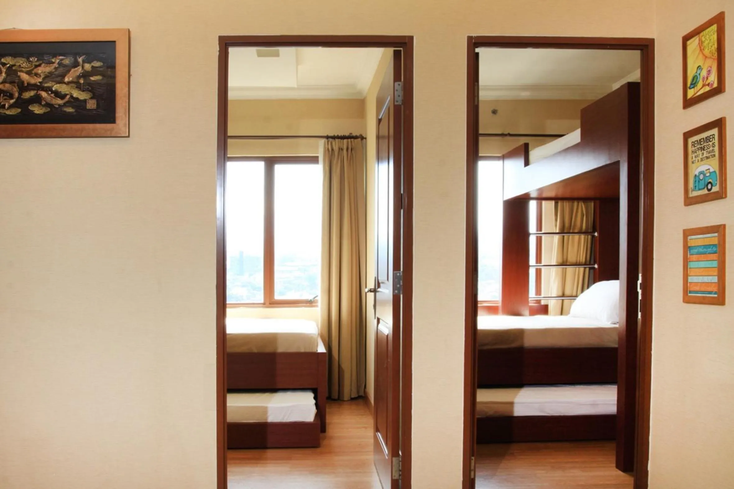 Decorative detail, Bed in Daily Home Apartment