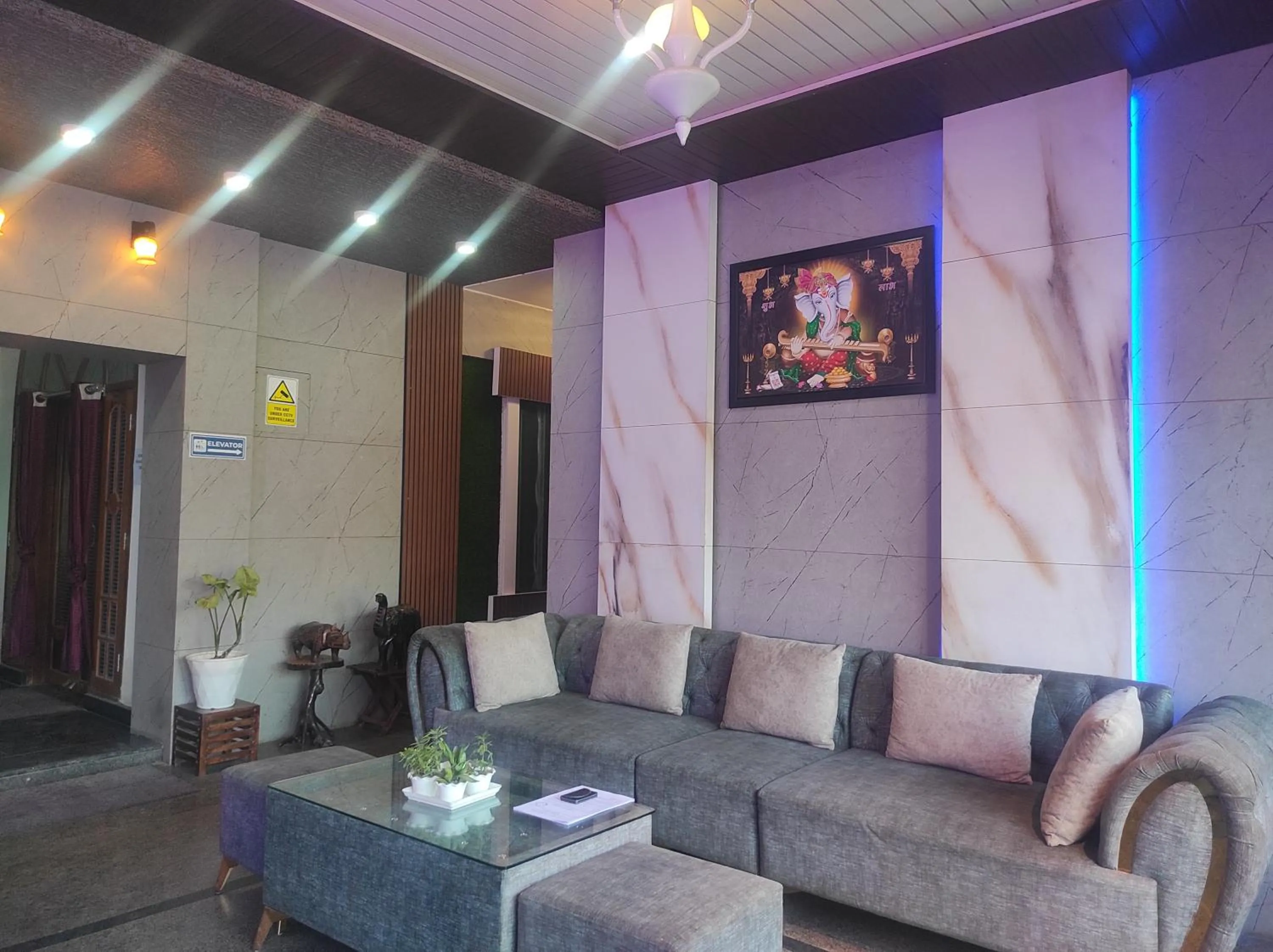 Seating area in HOTEL SG HUB TOWER