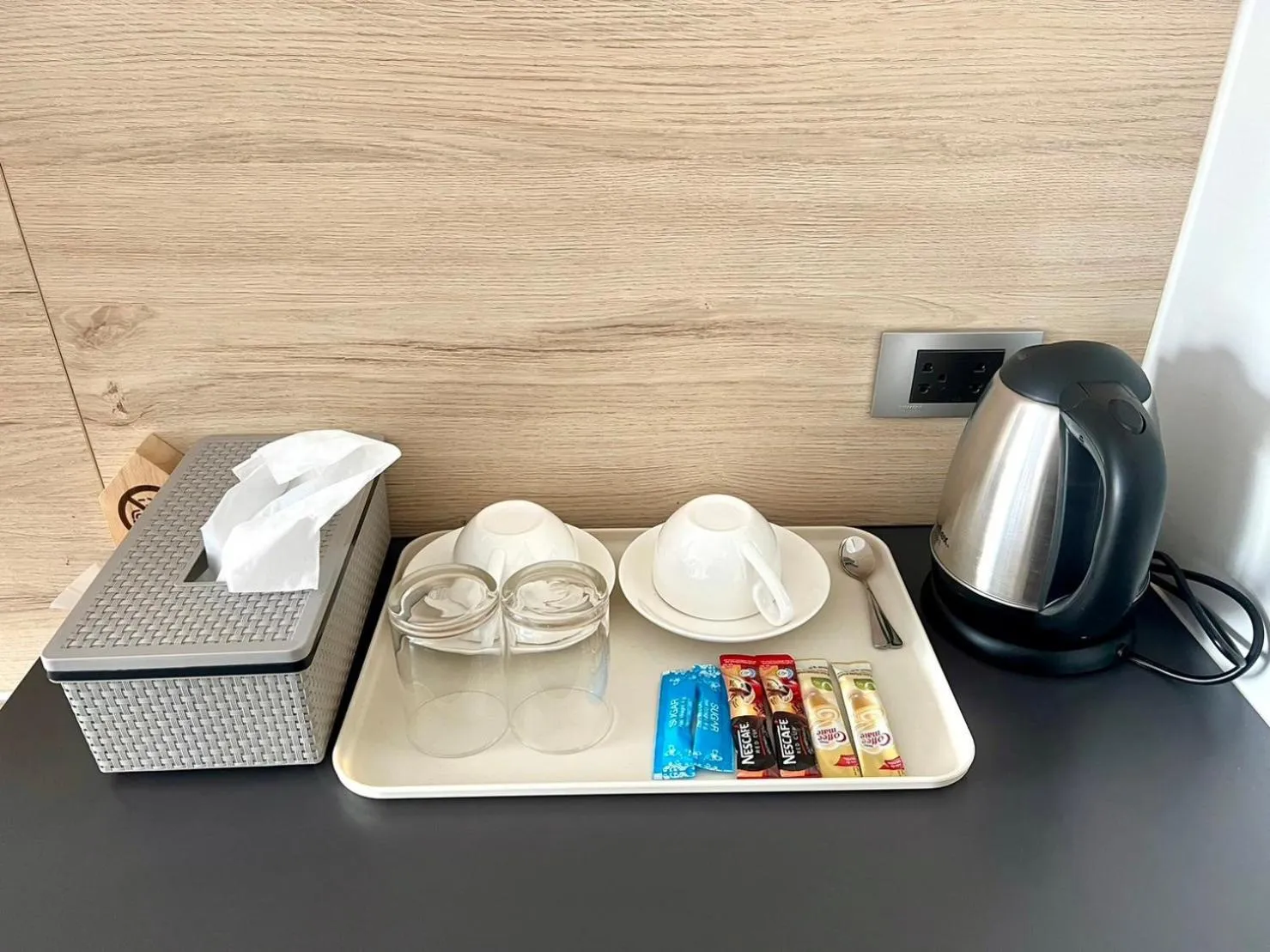 Coffee/tea facilities in JIA HAUS Hotel Apartment