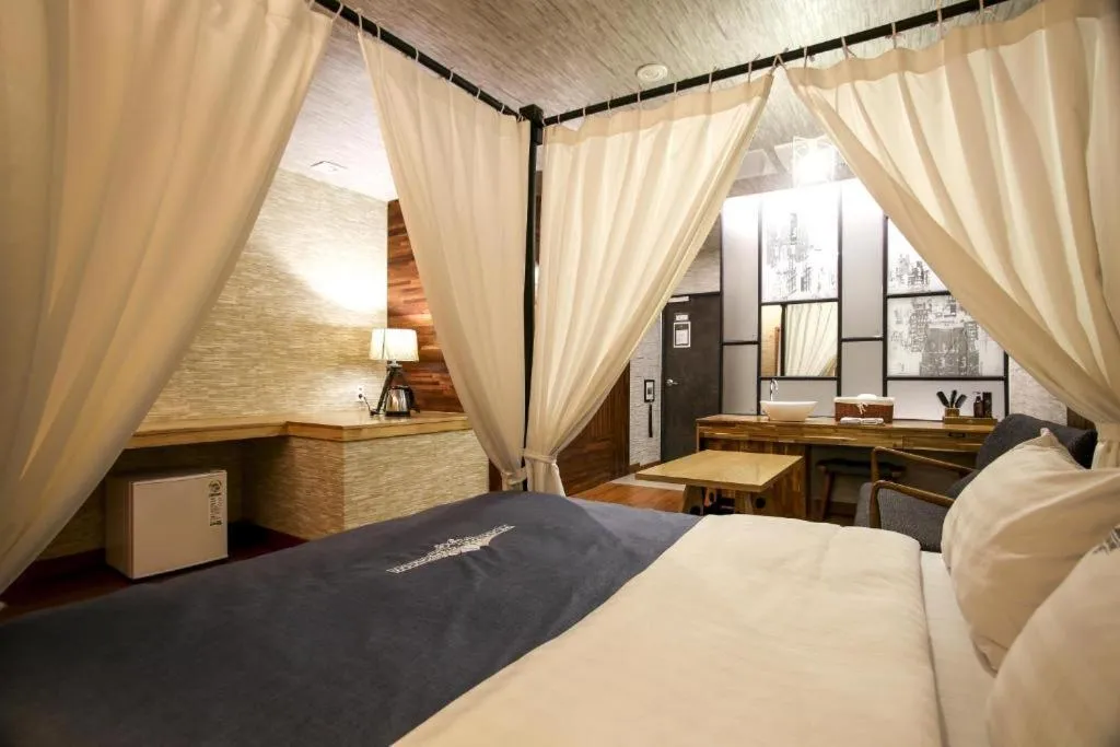 Bed in Hotel The Jaja