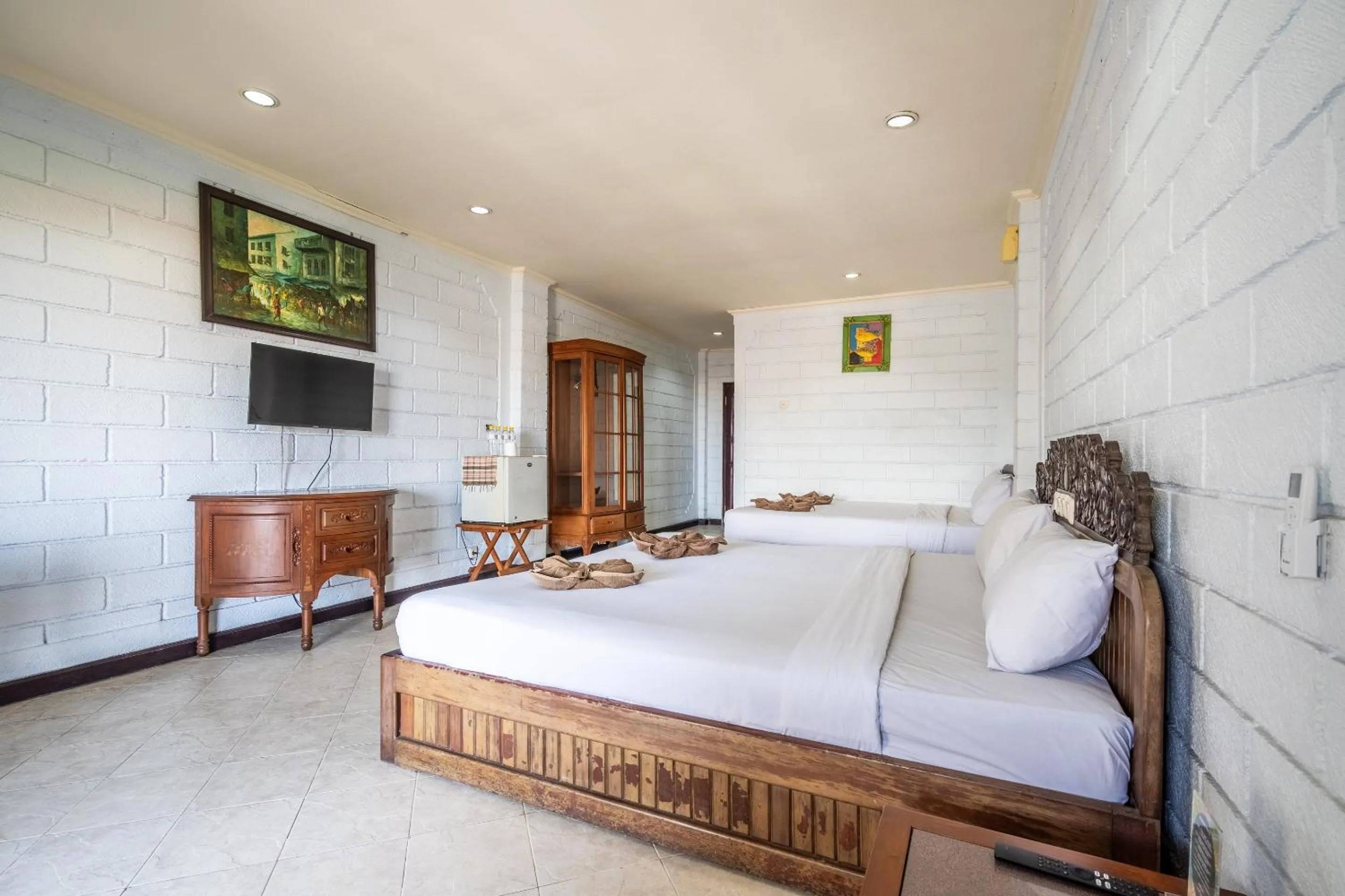 TV and multimedia, Bed in Ammara Legian By Vilarisi - 8 Minute Walk To The Beach