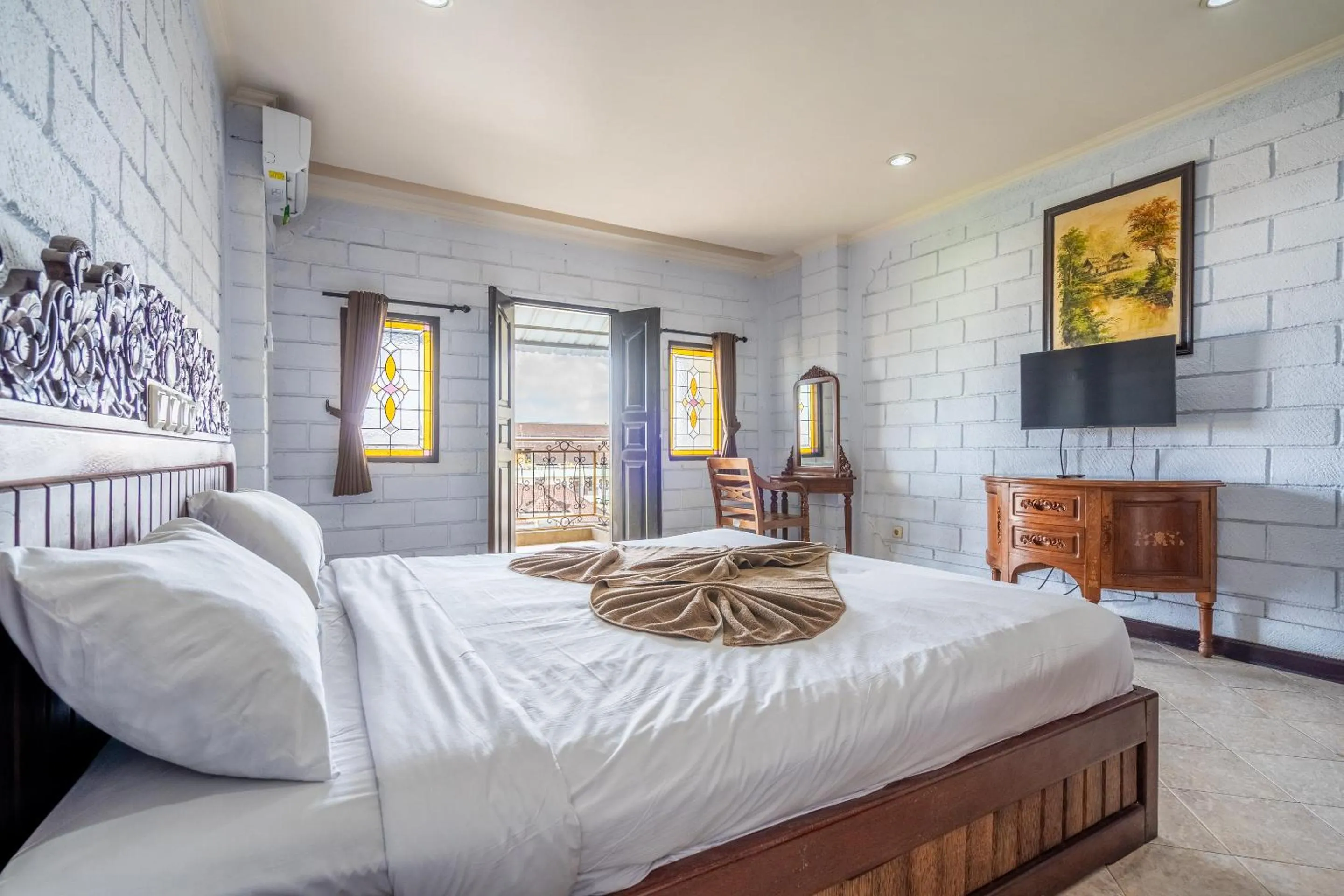 Bedroom, Bed in Ammara Legian By Vilarisi - 8 Minute Walk To The Beach