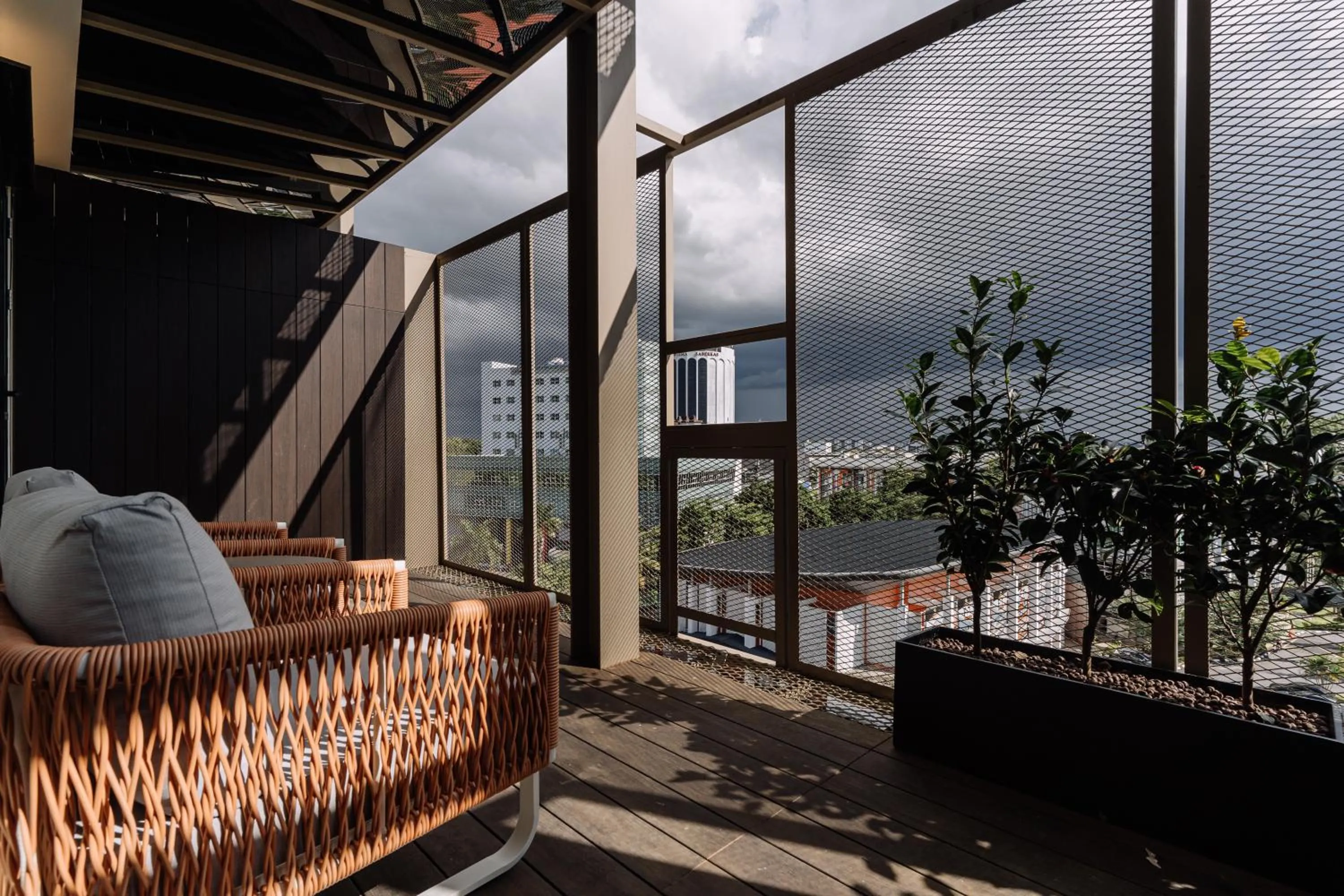 Patio in Impiana by Roxy Hotel