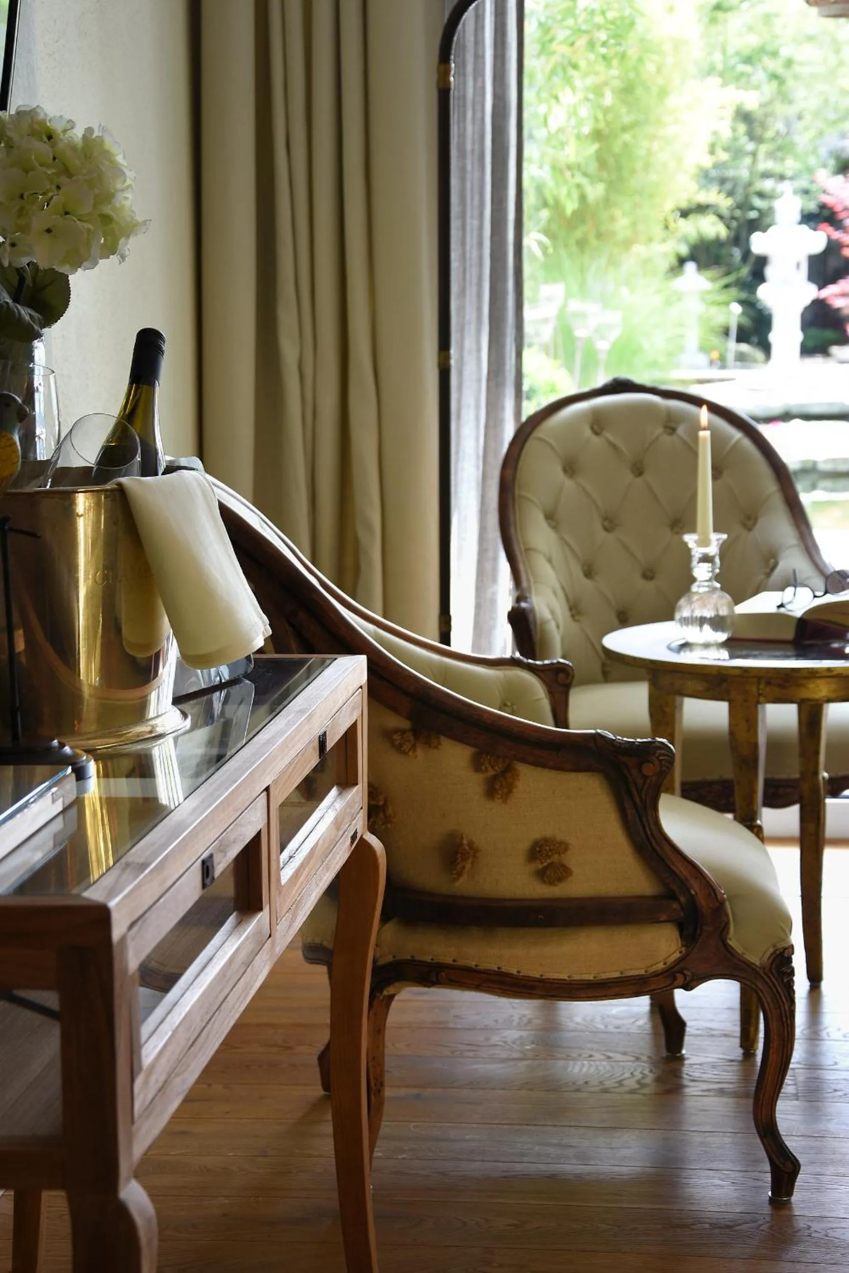 Seating area in Wellnessgarten-Hotel