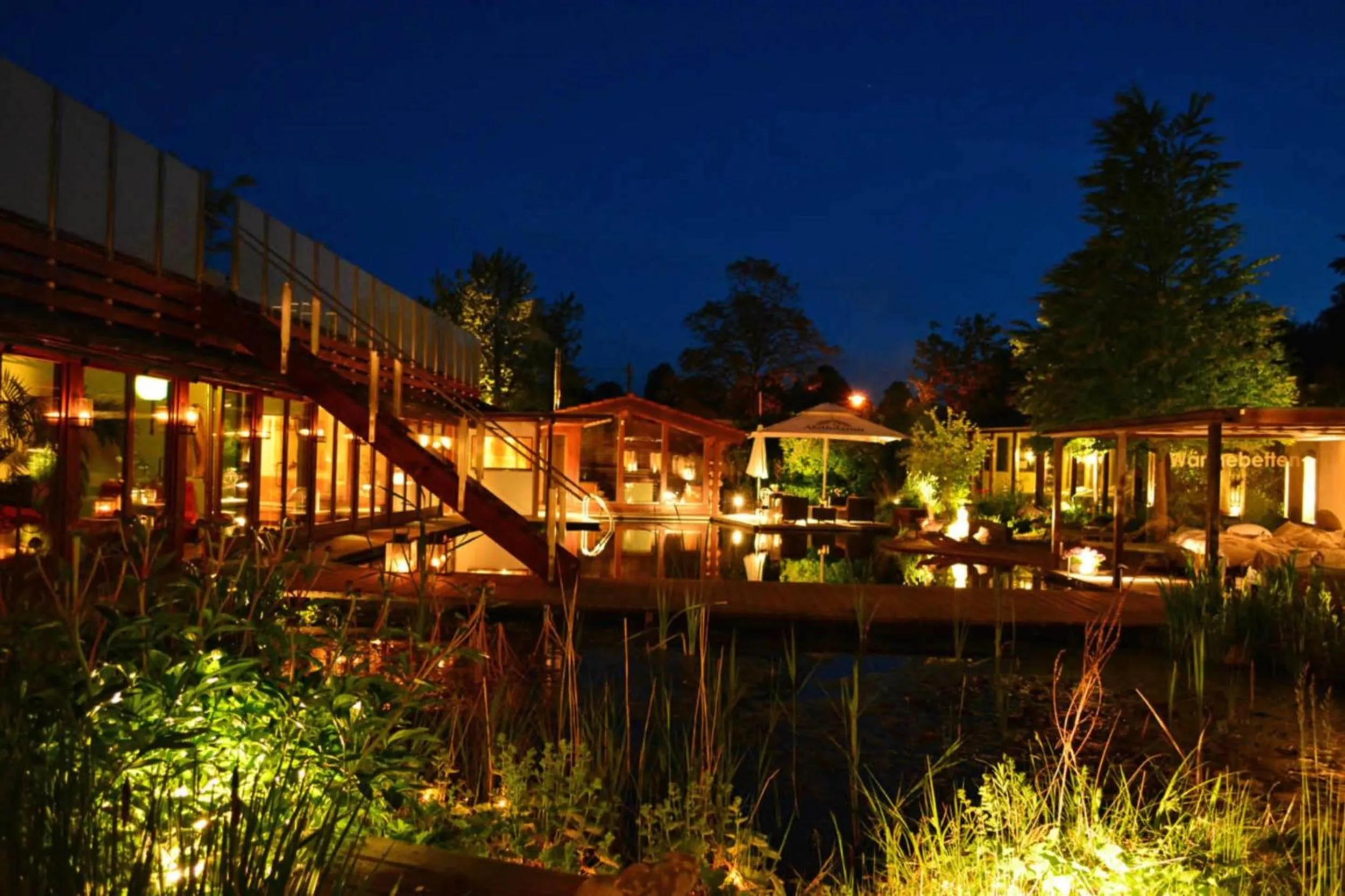 Spa and wellness centre/facilities in Wellnessgarten-Hotel