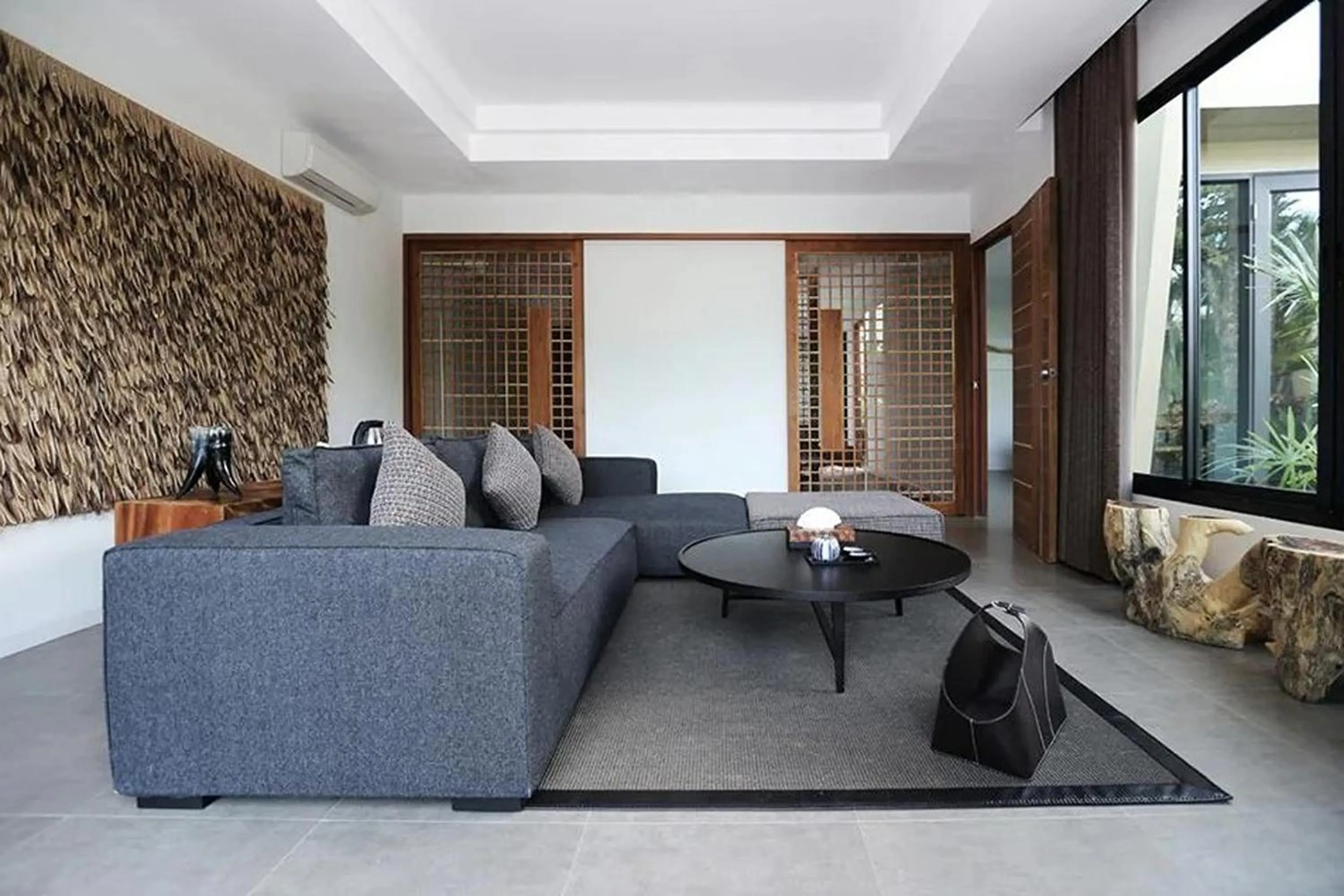 Seating area in Thai Good Arts Resort