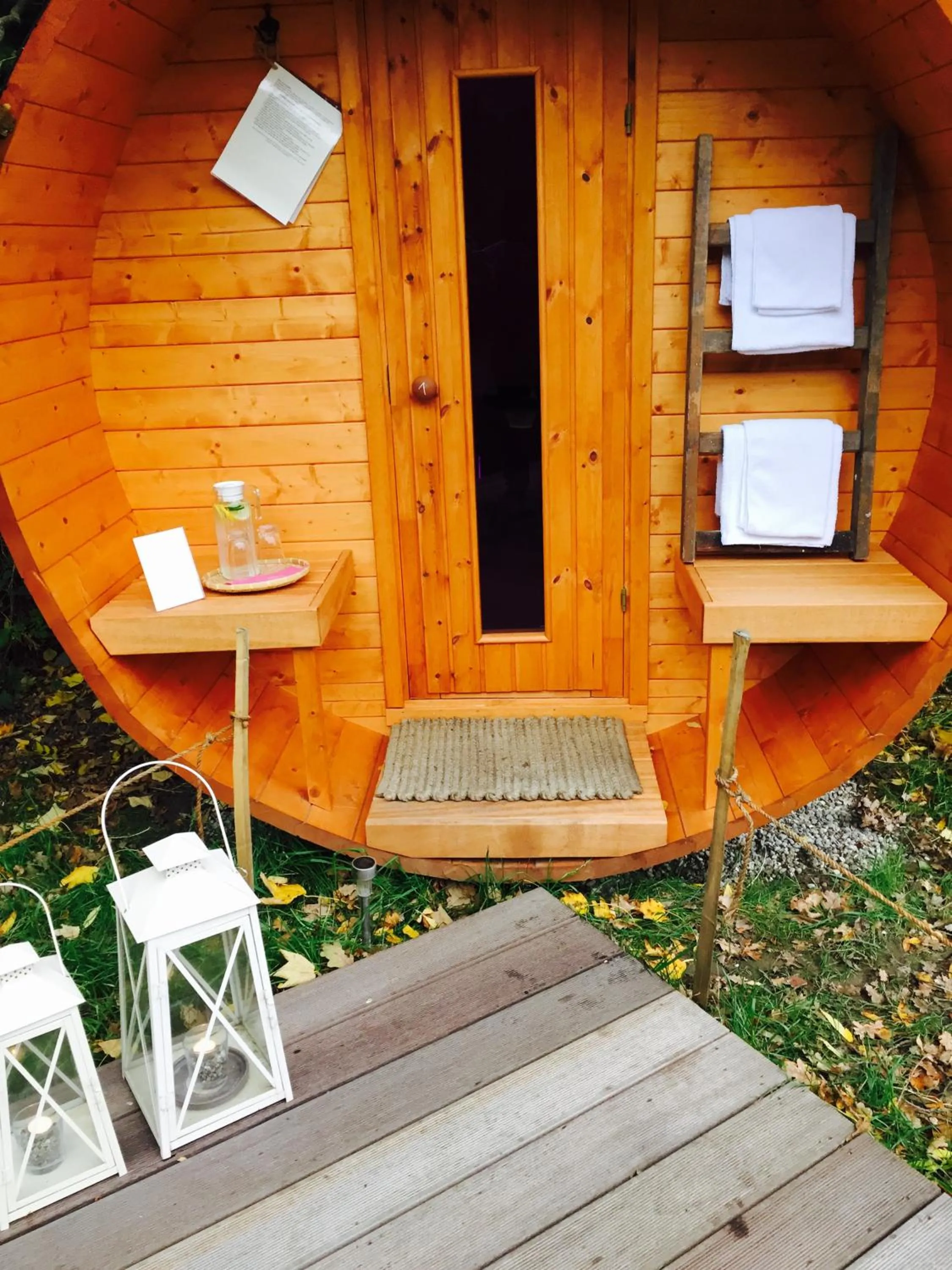 Sauna in Lodge Seaside Boutique Hotel