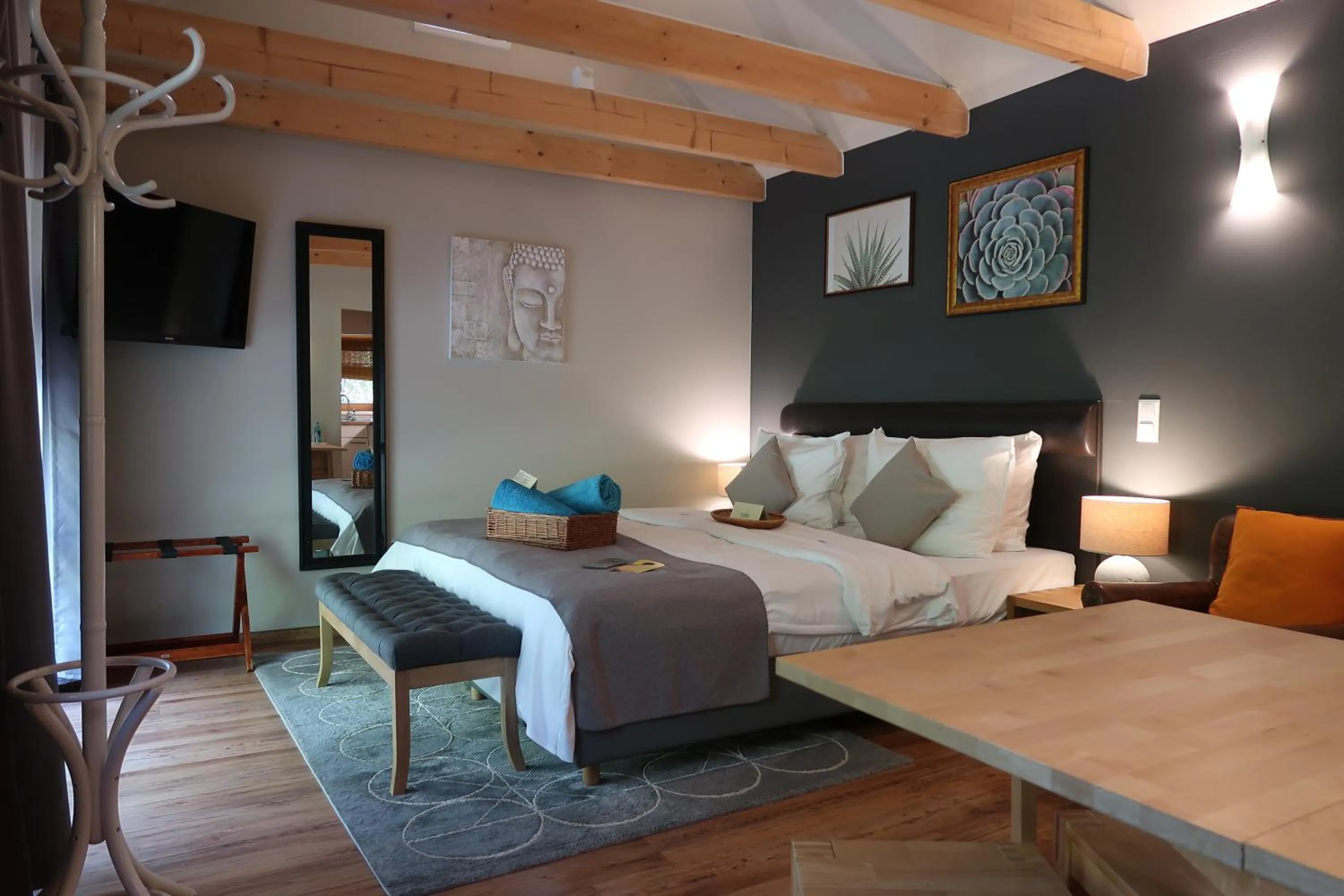 Bed in Lodge Seaside Boutique Hotel