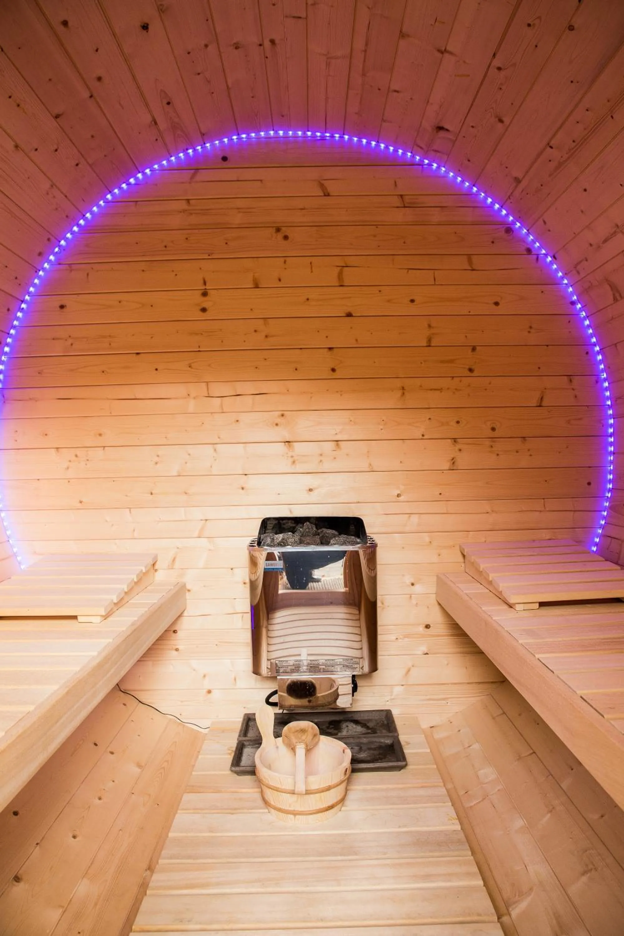 Sauna in Lodge Seaside Boutique Hotel