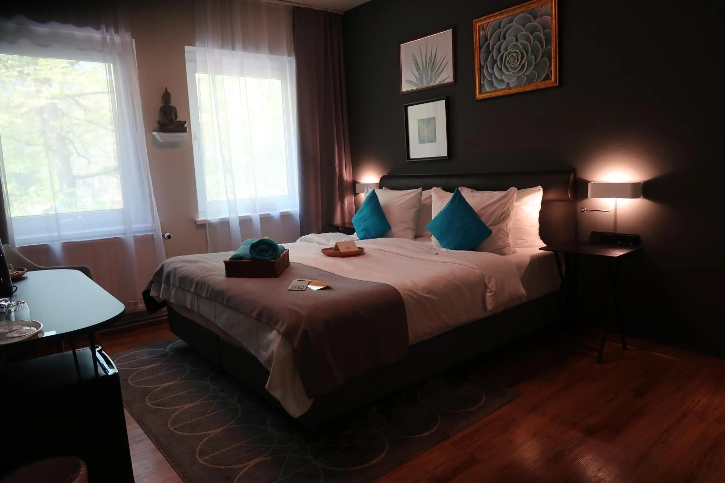 Bed in Lodge Seaside Boutique Hotel