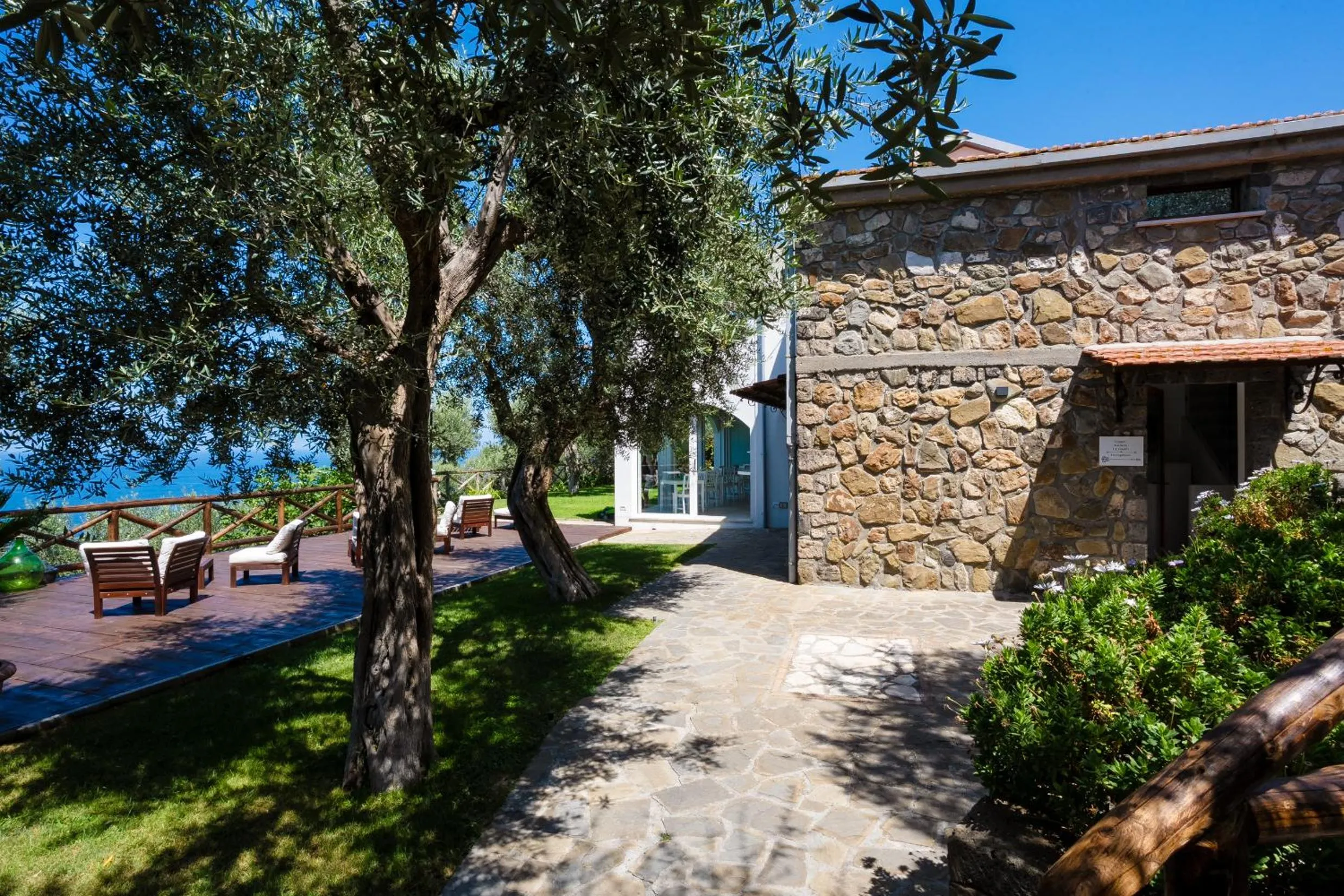 Natural landscape in Casa Clementina Marciano