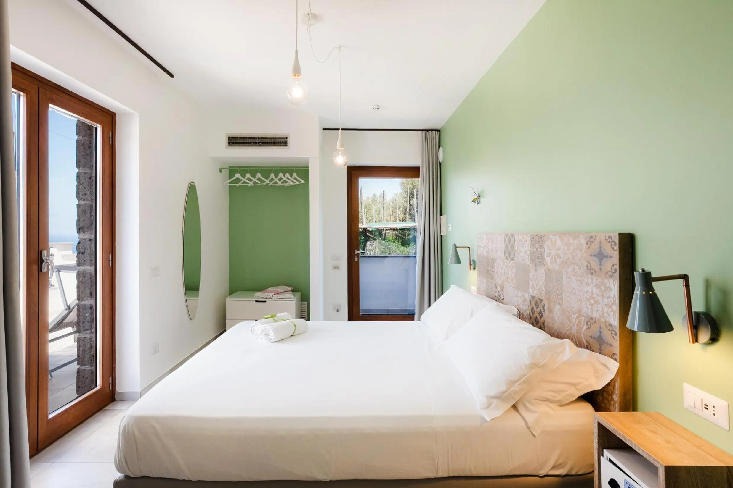 Bedroom, Bed in Casa Clementina Marciano