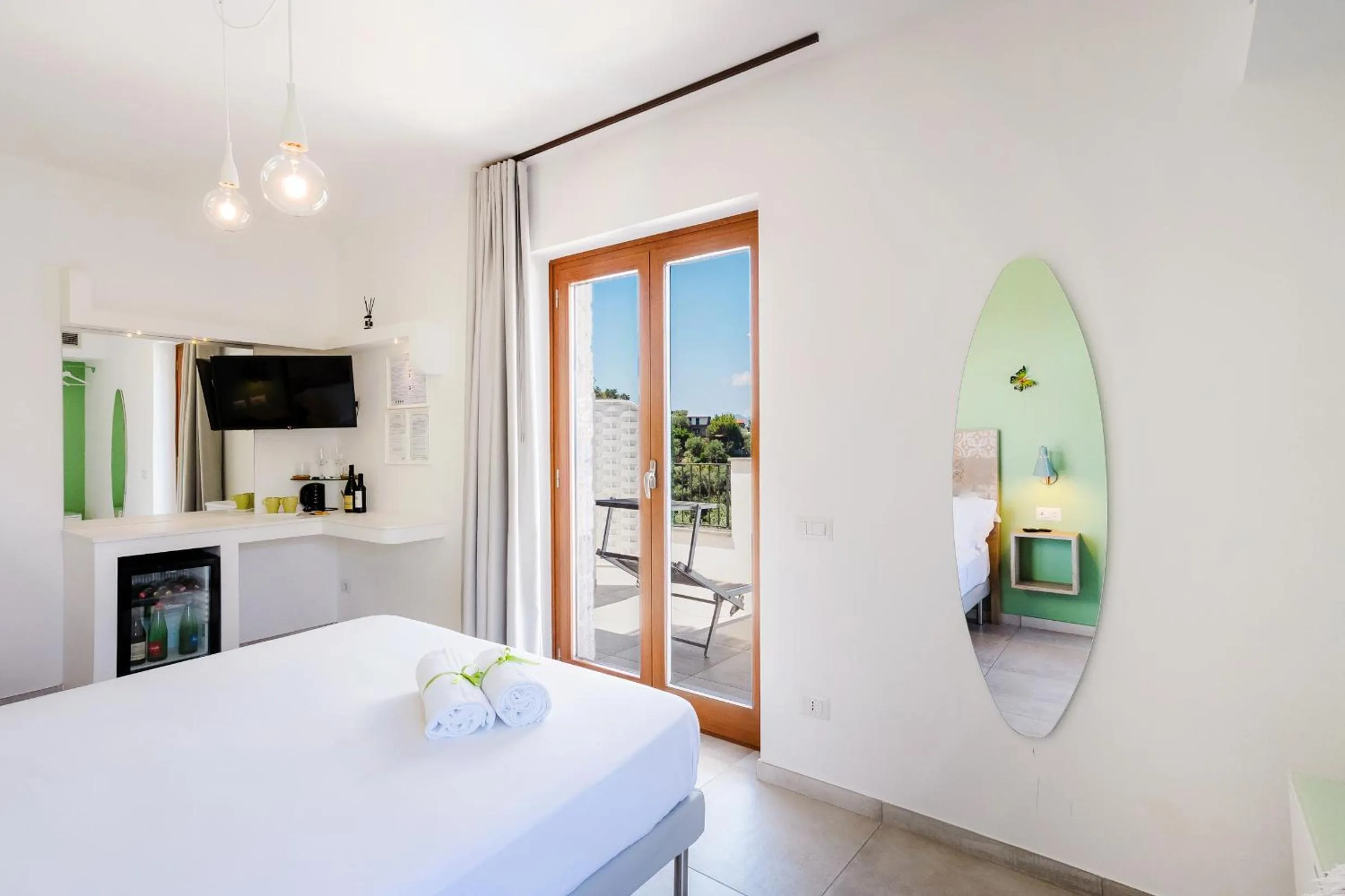 Bed in Casa Clementina Marciano