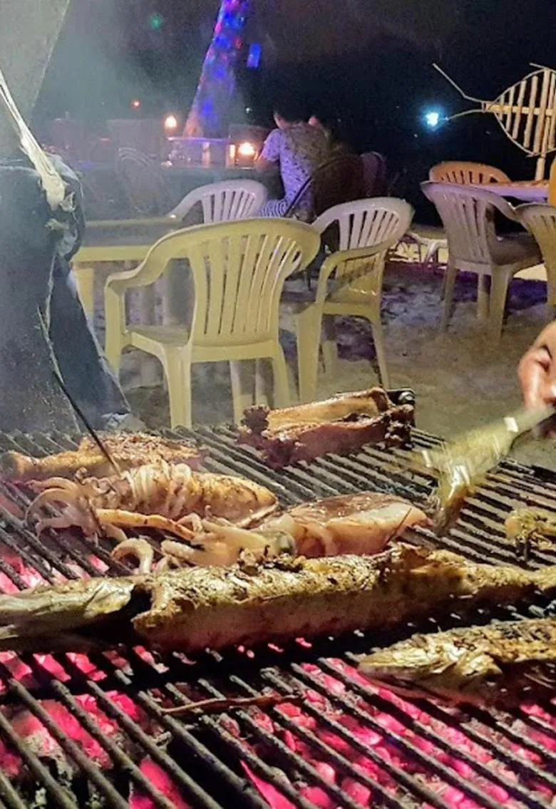 BBQ facilities in Malapascua Beach and Dive Resort