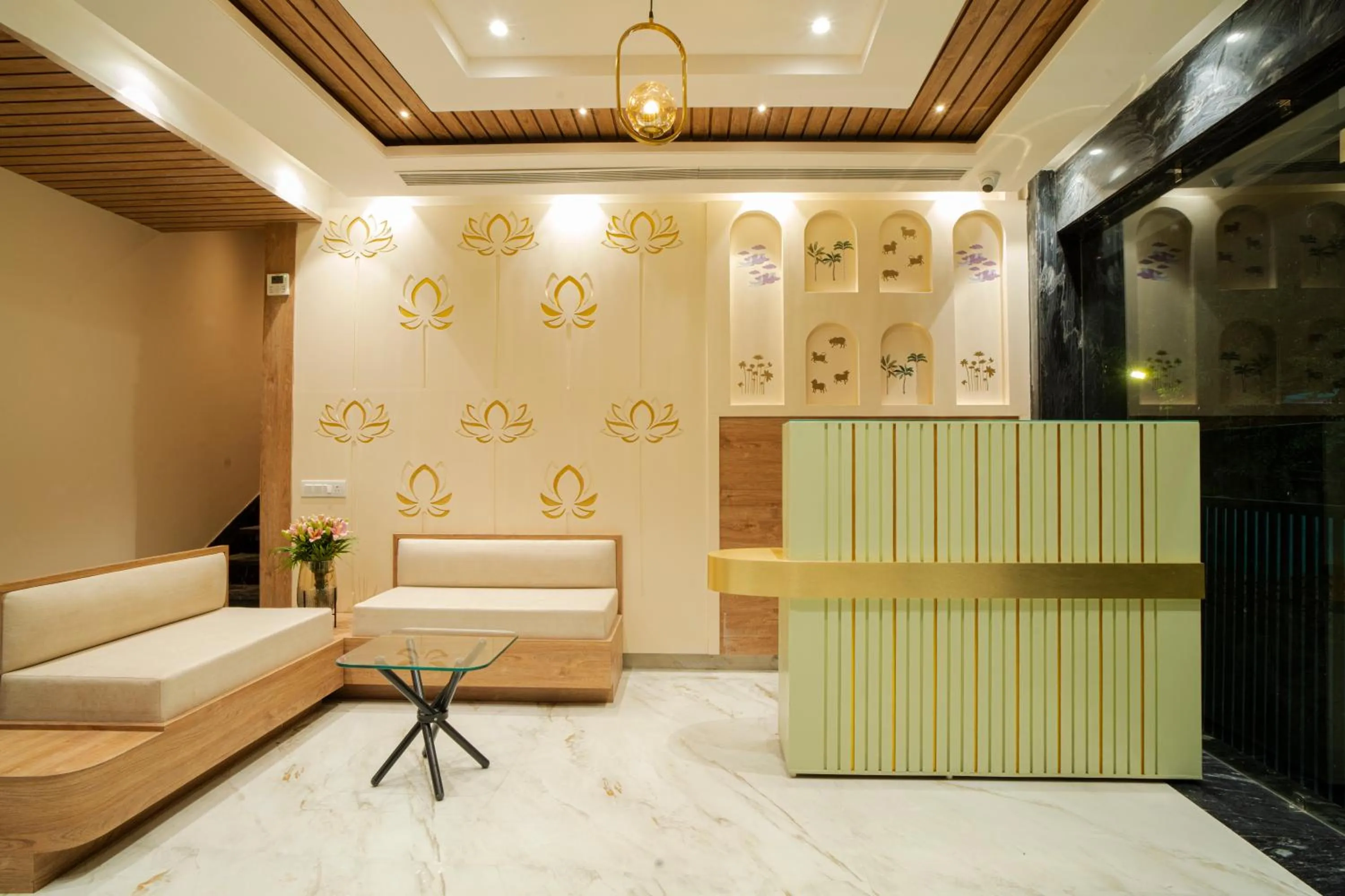 Lobby or reception in The Triana