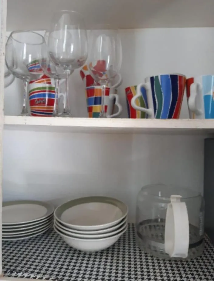 Kitchen or kitchenette in YOUR FIRST DAY Hotel on Aruba