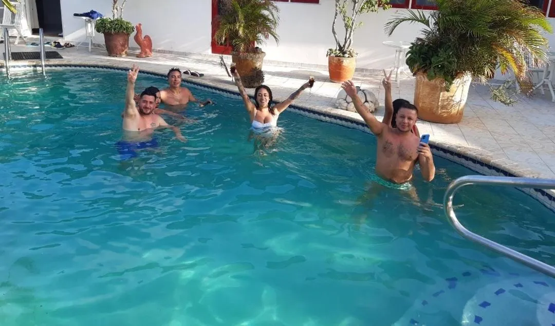 Pool view in YOUR FIRST DAY Hotel on Aruba