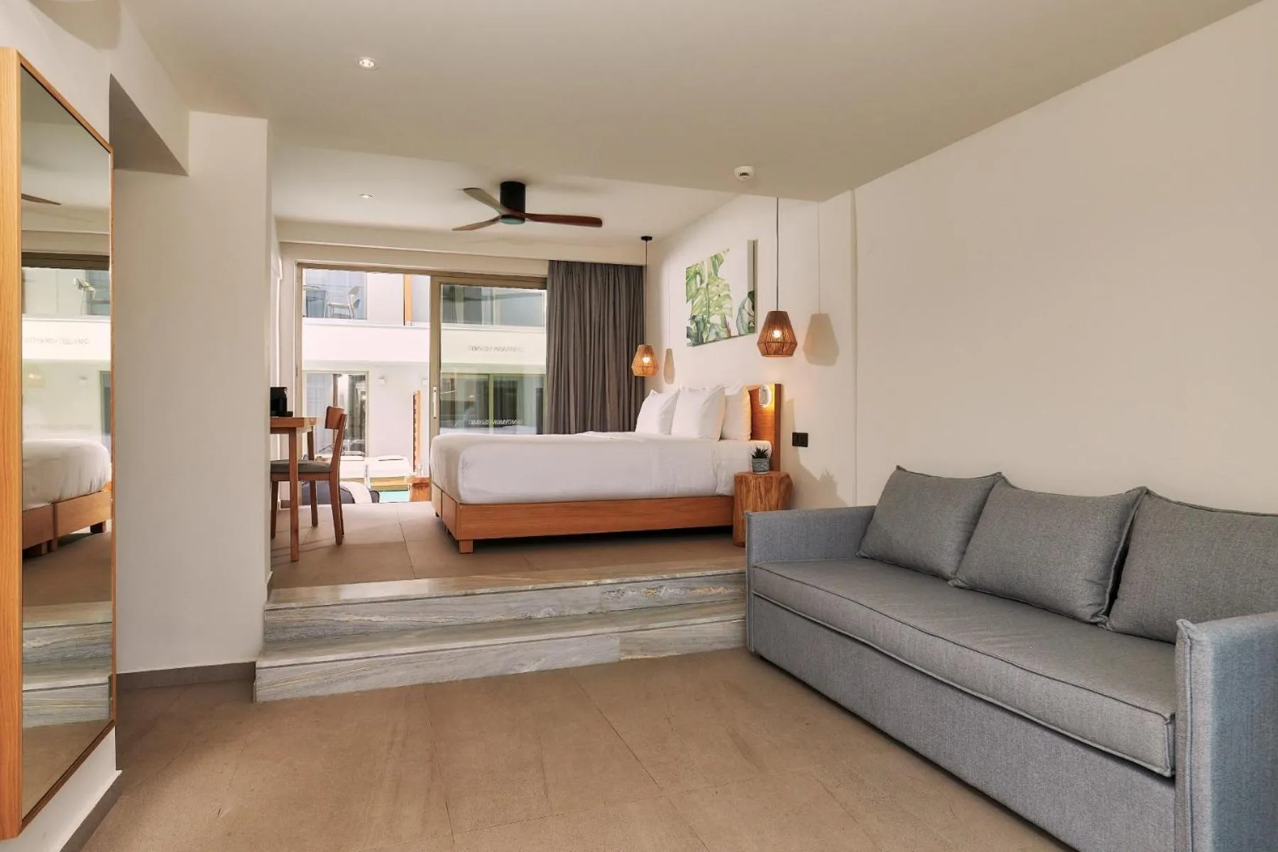 View (from property/room), Bed in Enorme Santanna Island