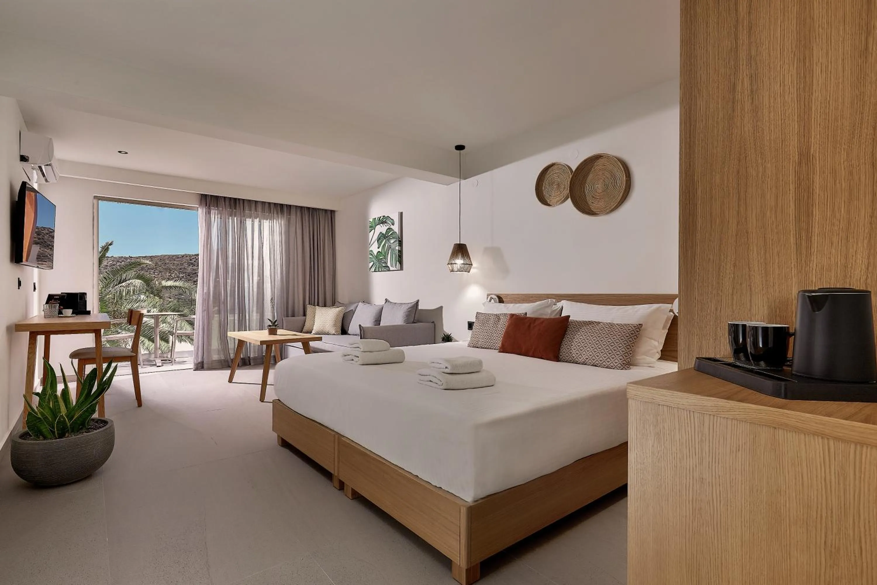 Coffee/tea facilities, Bed in Enorme Santanna Island