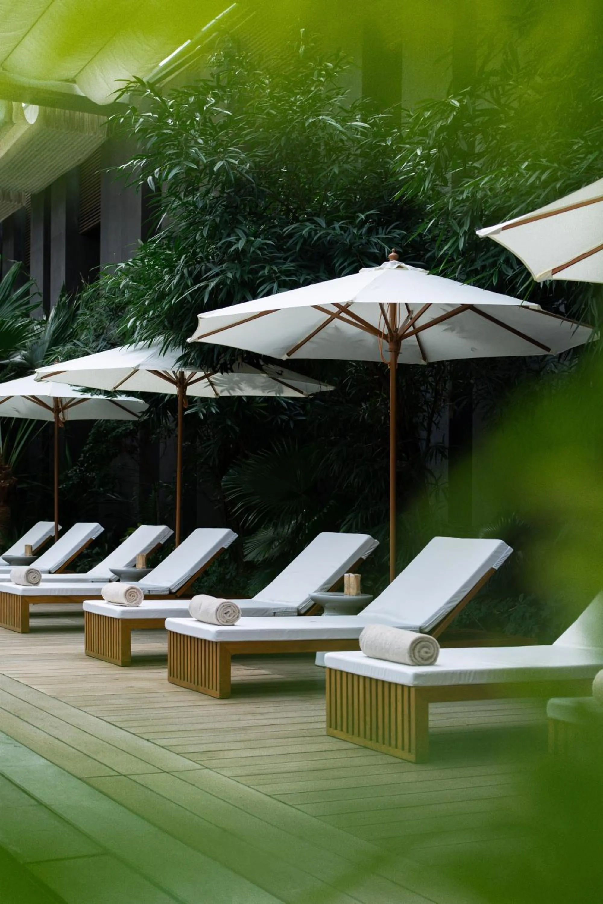 Swimming pool in Rosewood Beijing