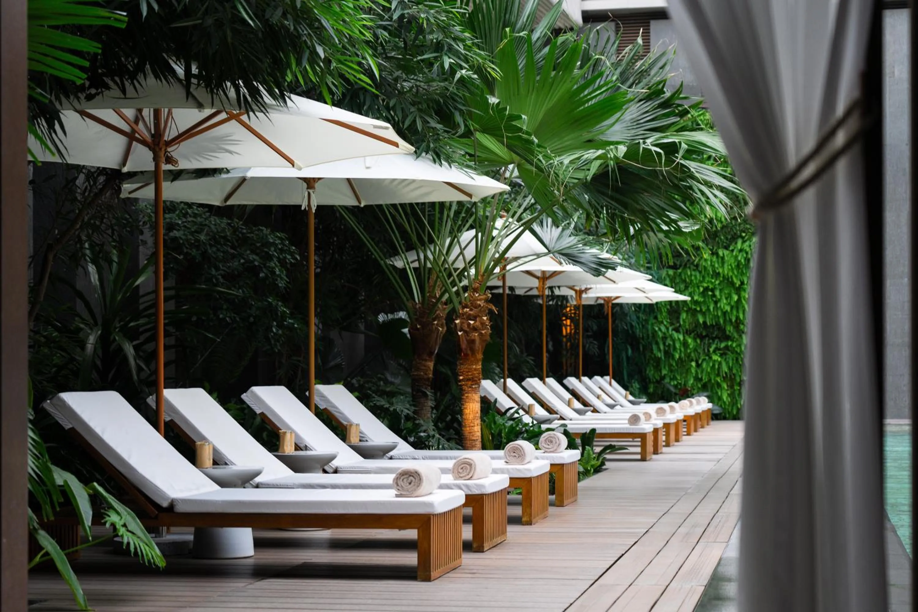 Swimming pool in Rosewood Beijing