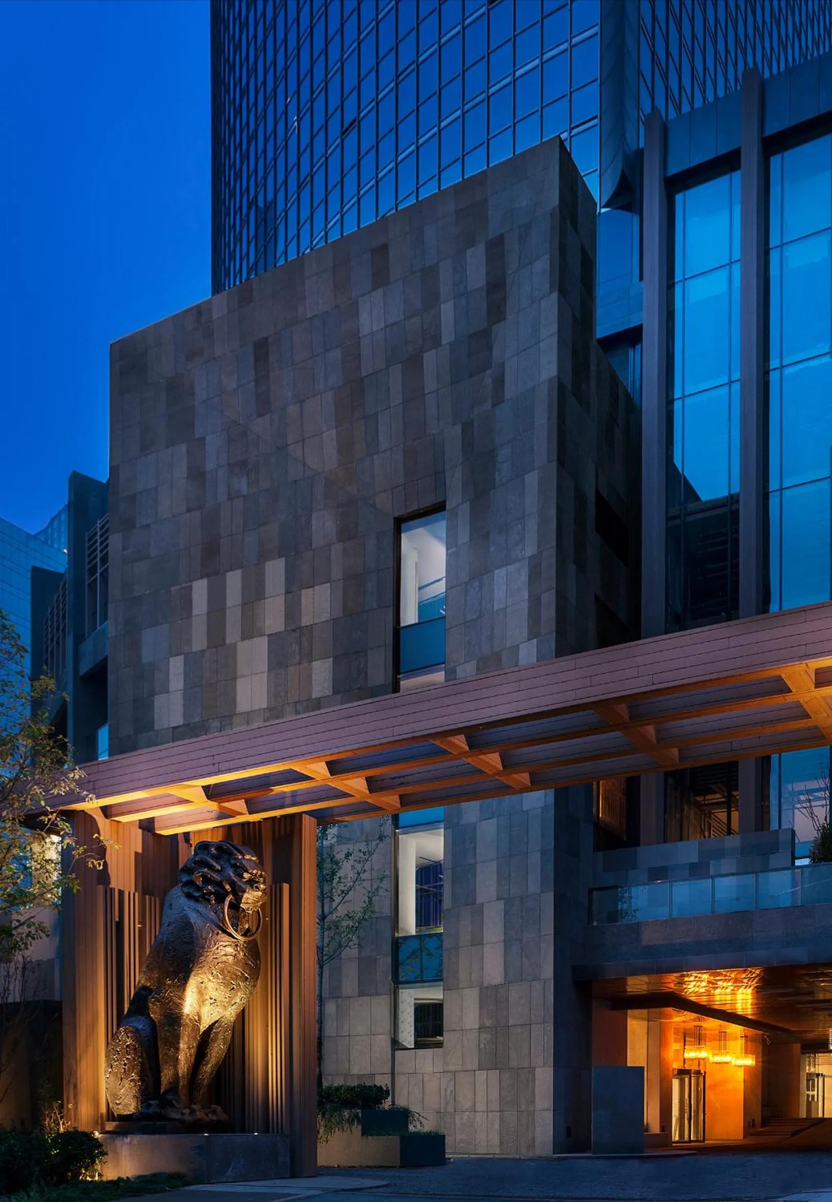 Property building in Rosewood Beijing