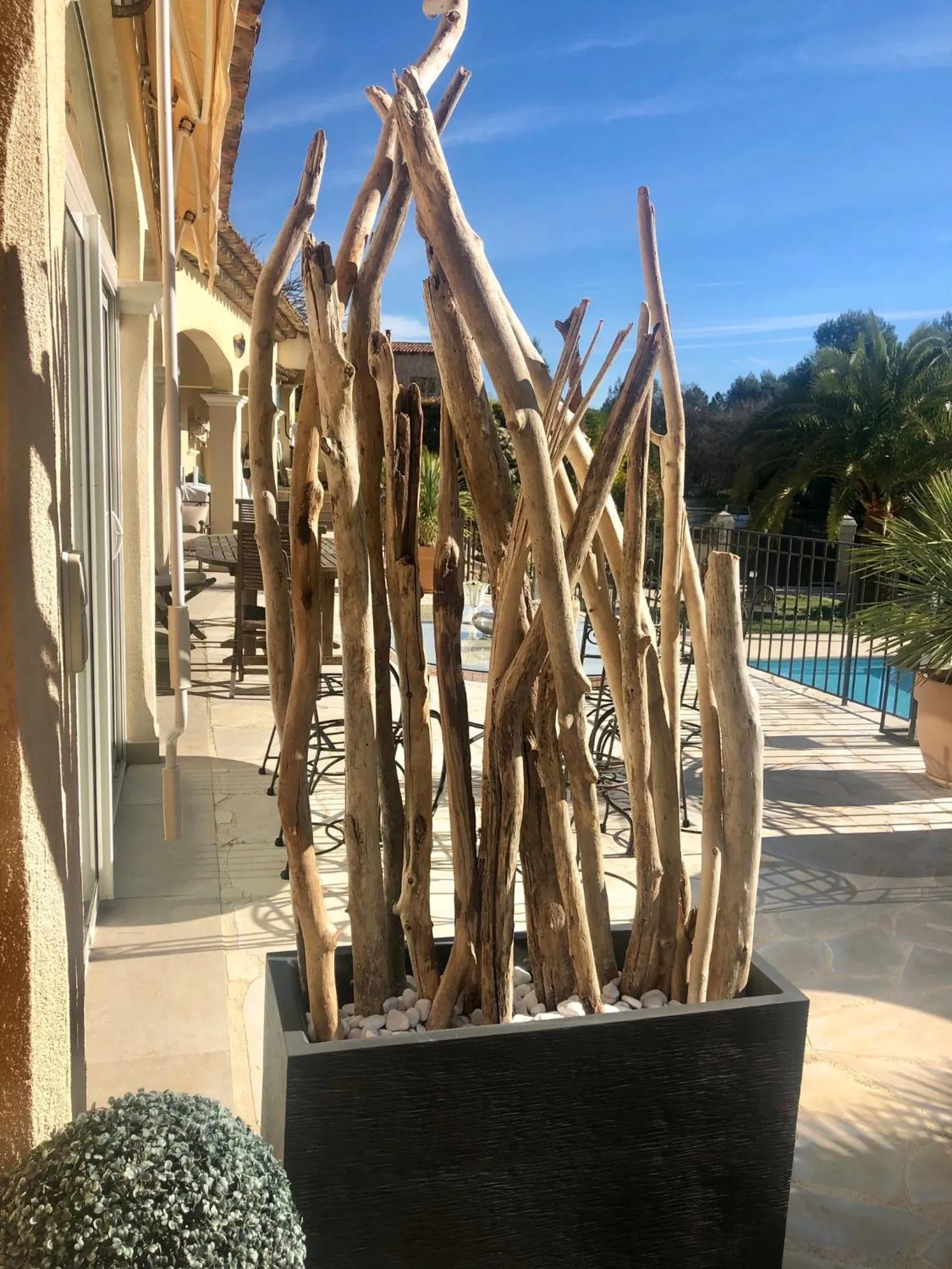 Patio in B&B Villa Ganesh