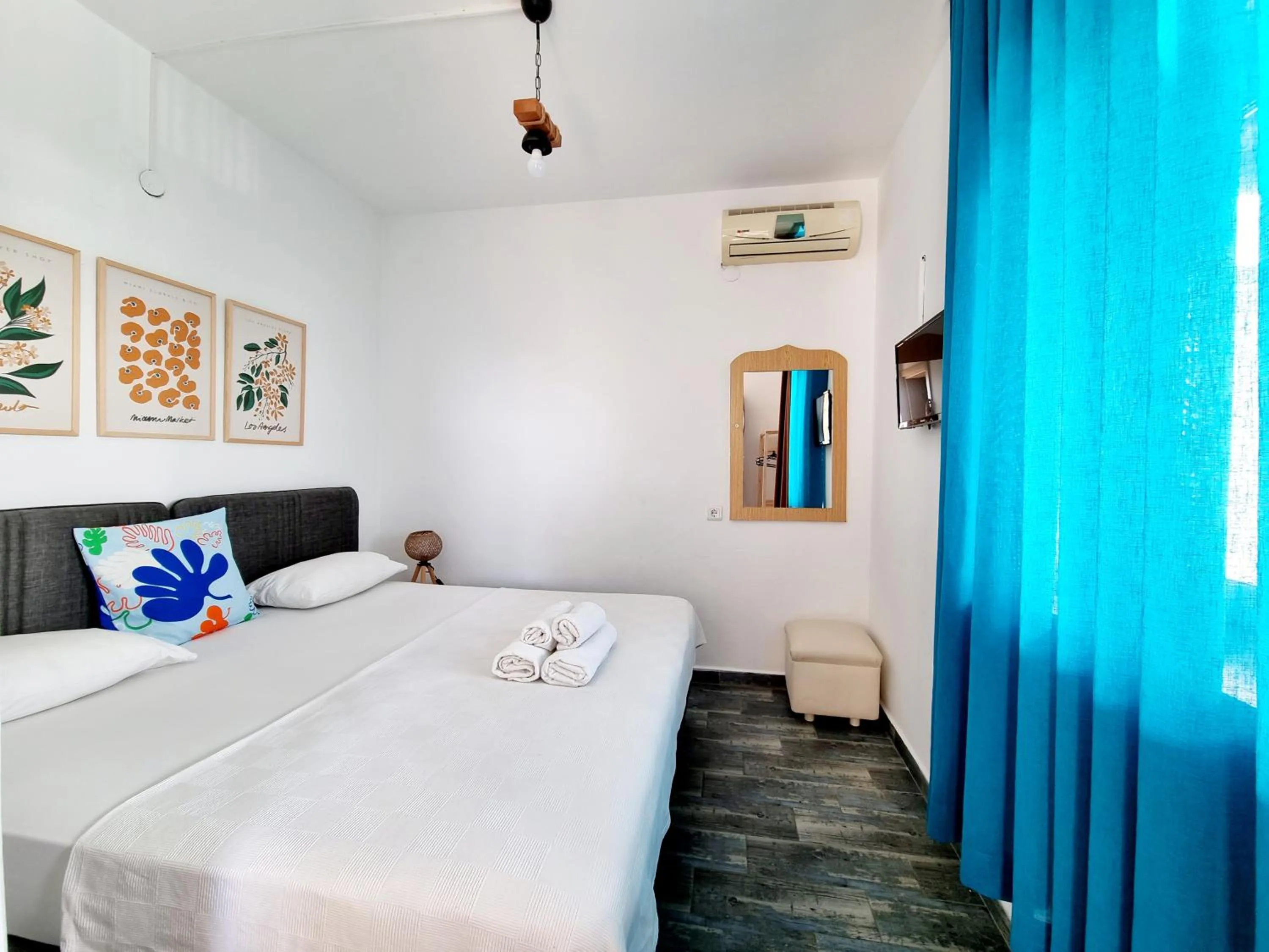 Bed in Fethiye Motel