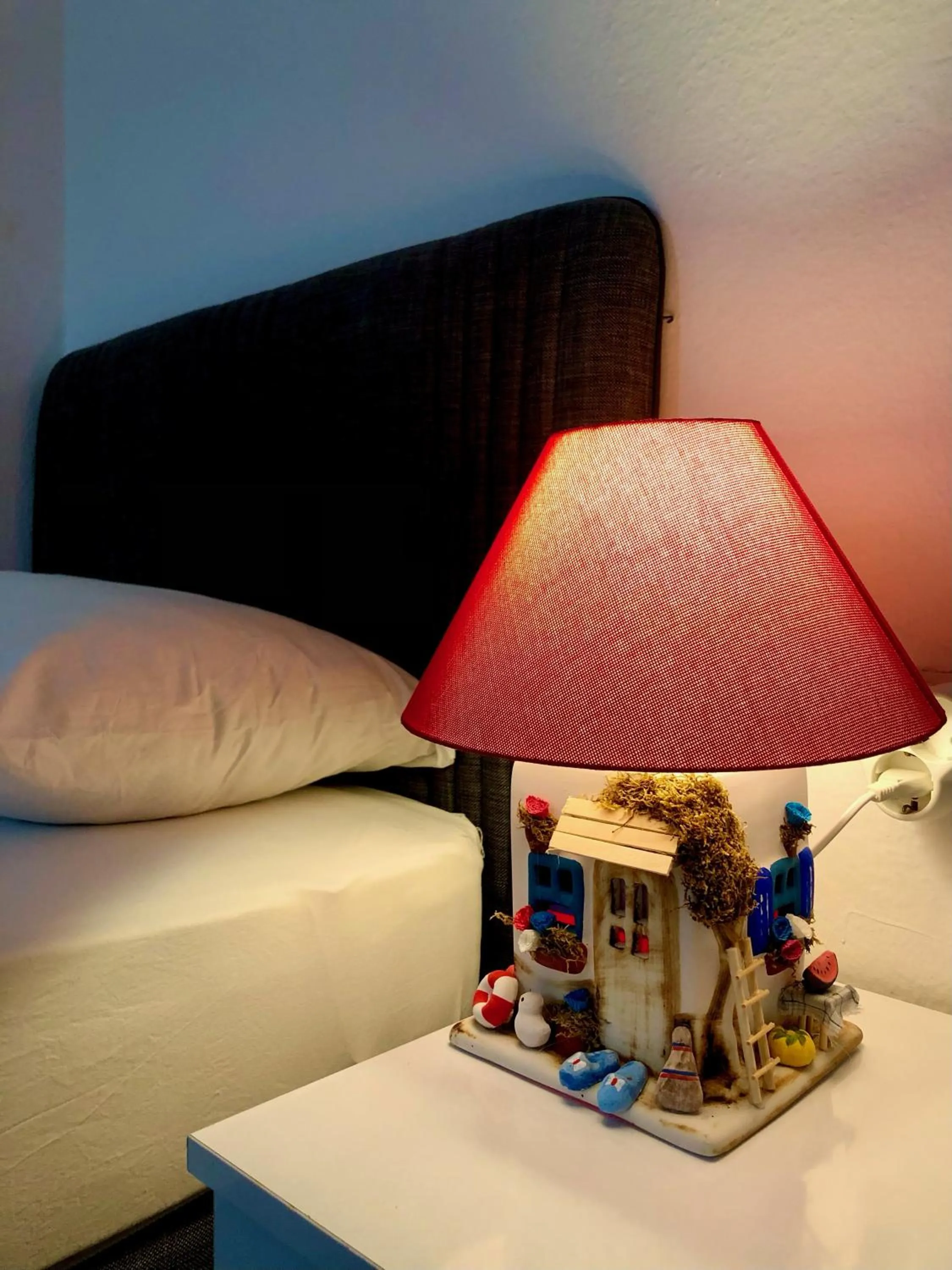 Decorative detail, Bed in Kumbahçe Fethiye Hanım Pansiyon BODRUM