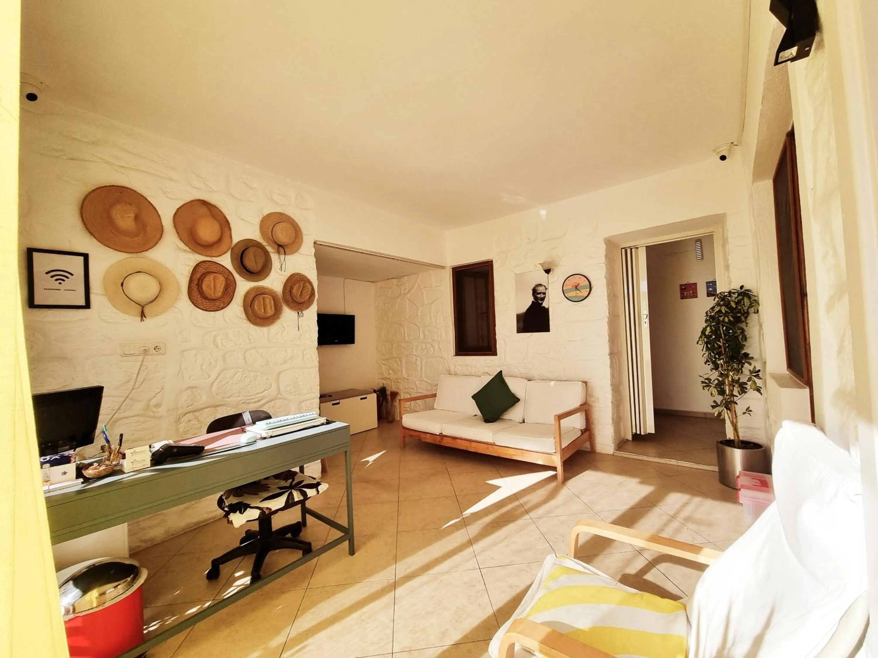 Lobby or reception in Fethiye Motel