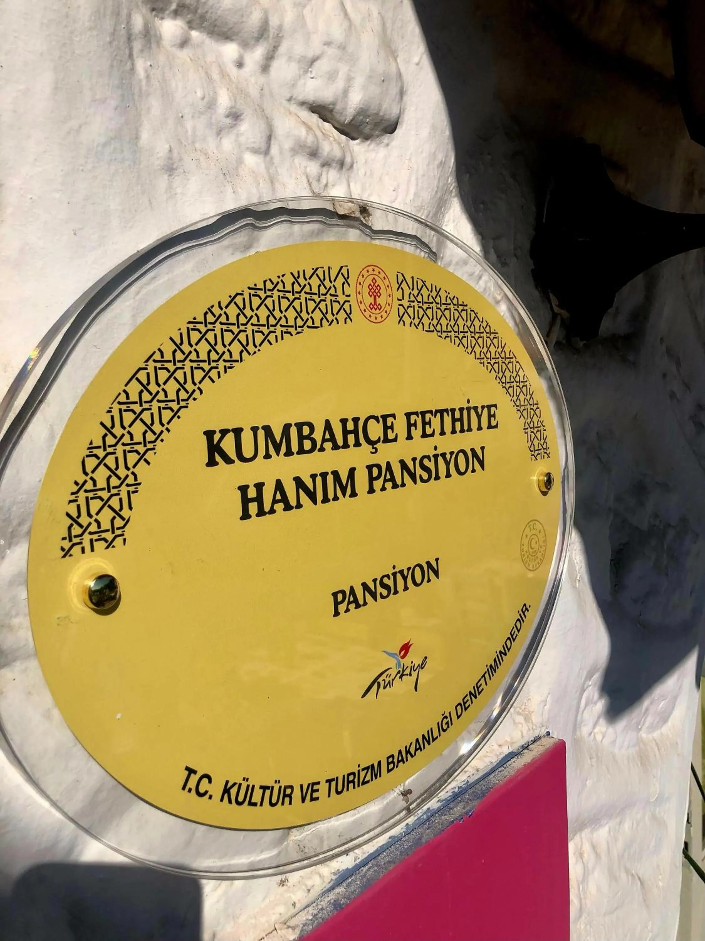 Property logo or sign in Kumbahçe Fethiye Hanım Pansiyon BODRUM