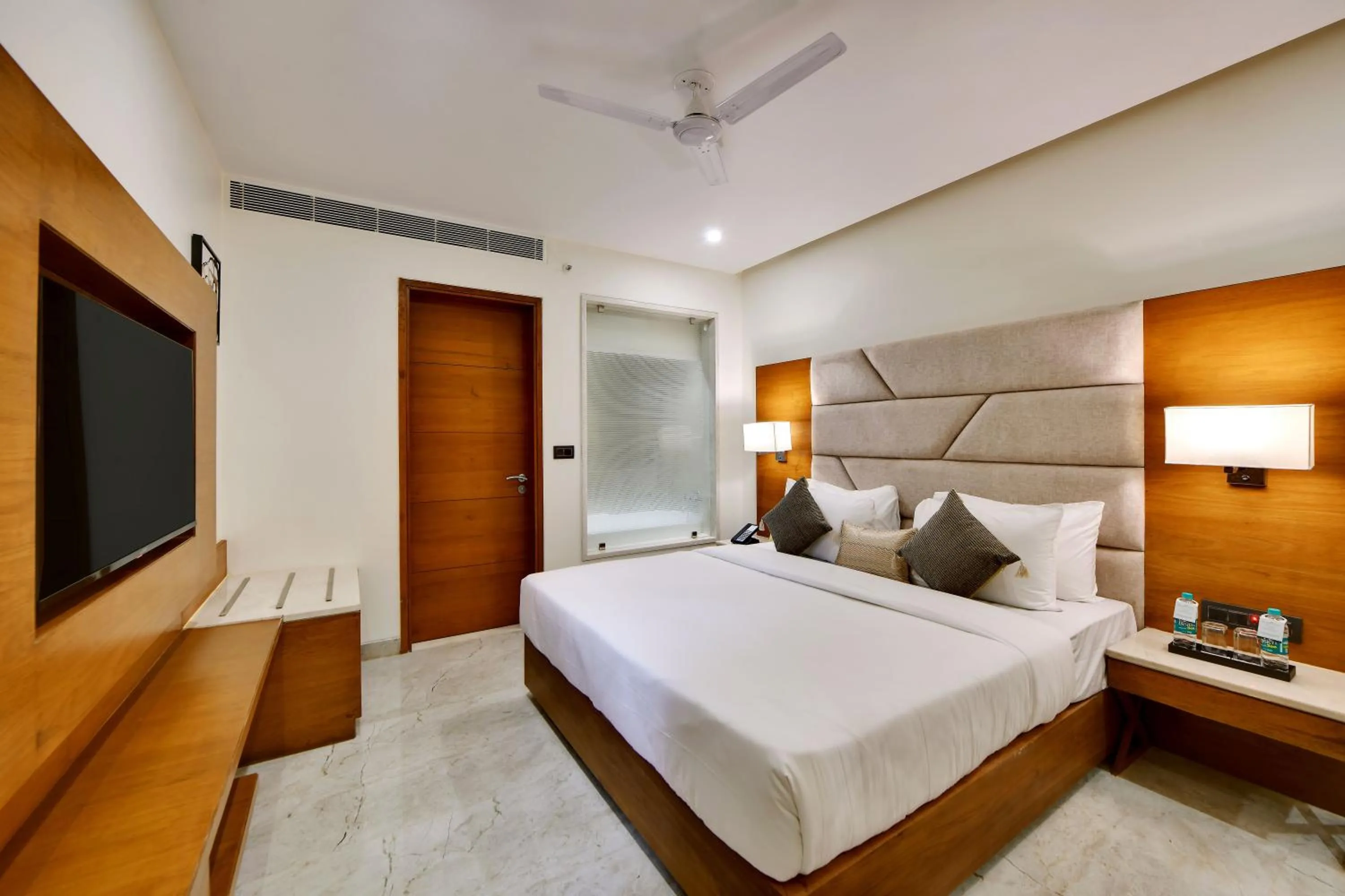 Bedroom, Bed in The Fern Residency Ajmer