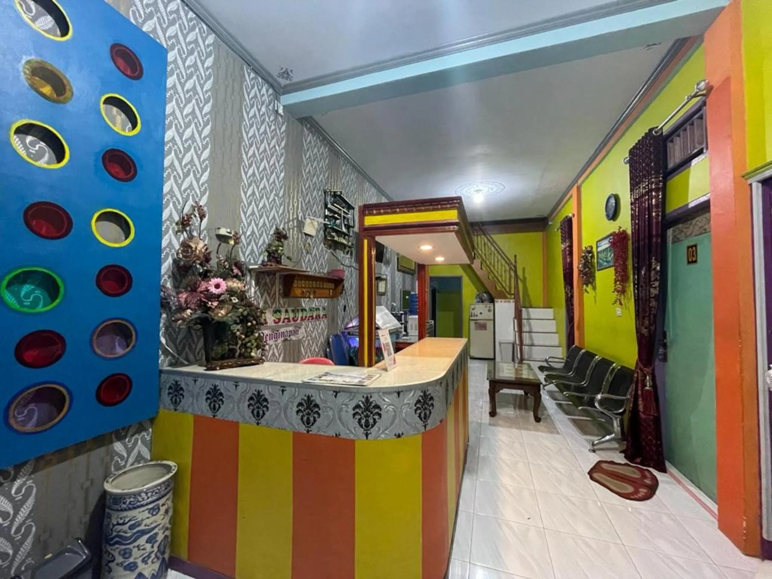 Lobby or reception in Hotel O Lima Saudara Syariah