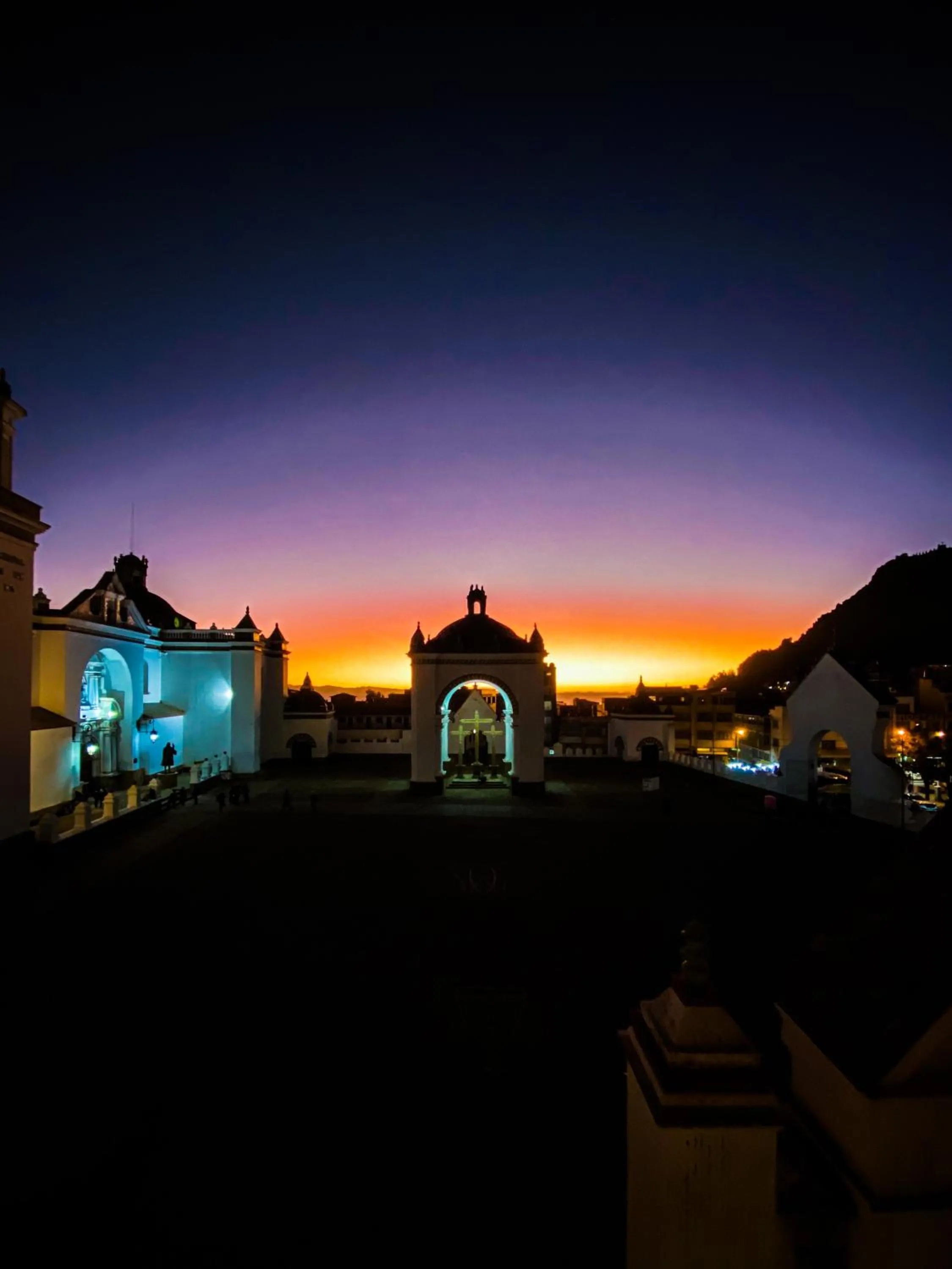 Natural landscape in Posada Mia Copacabana