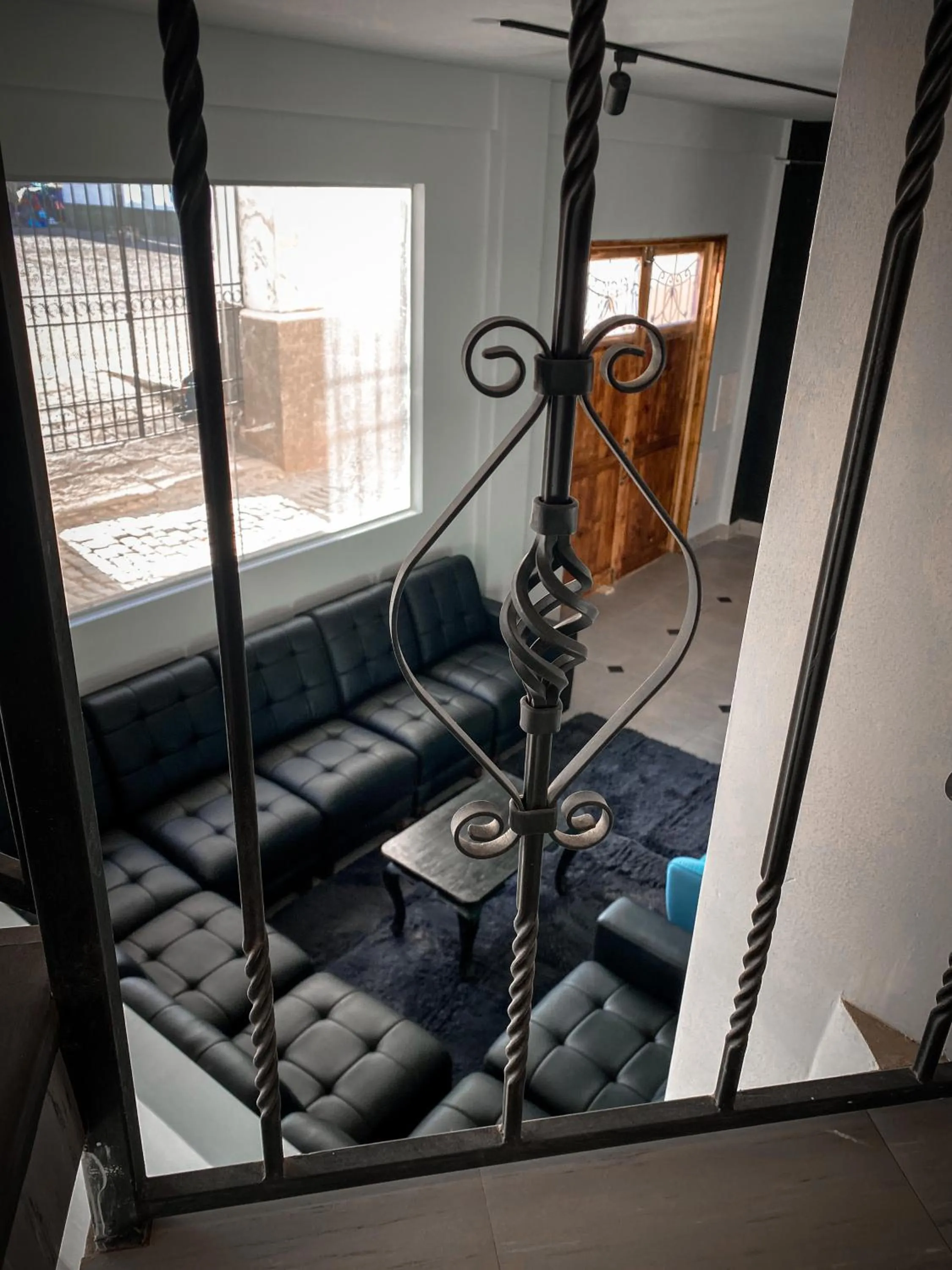 Living room in Posada Mia Copacabana