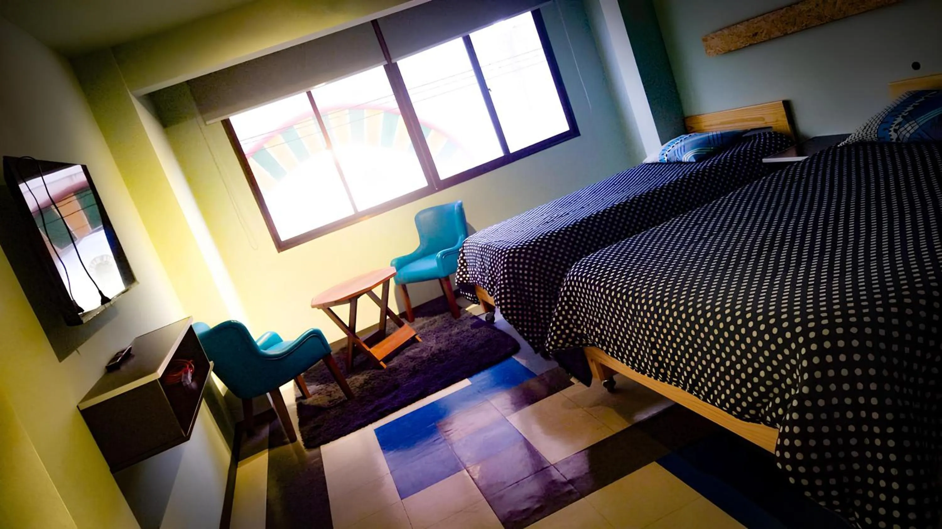 Bed in Posada Mia Copacabana