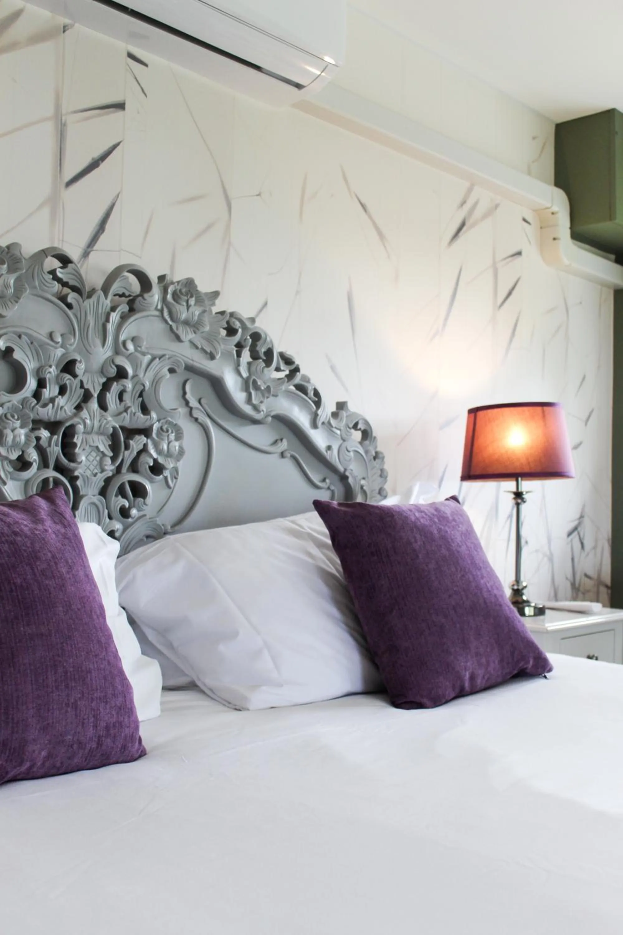 Bed in The Crescent Turner Hotel