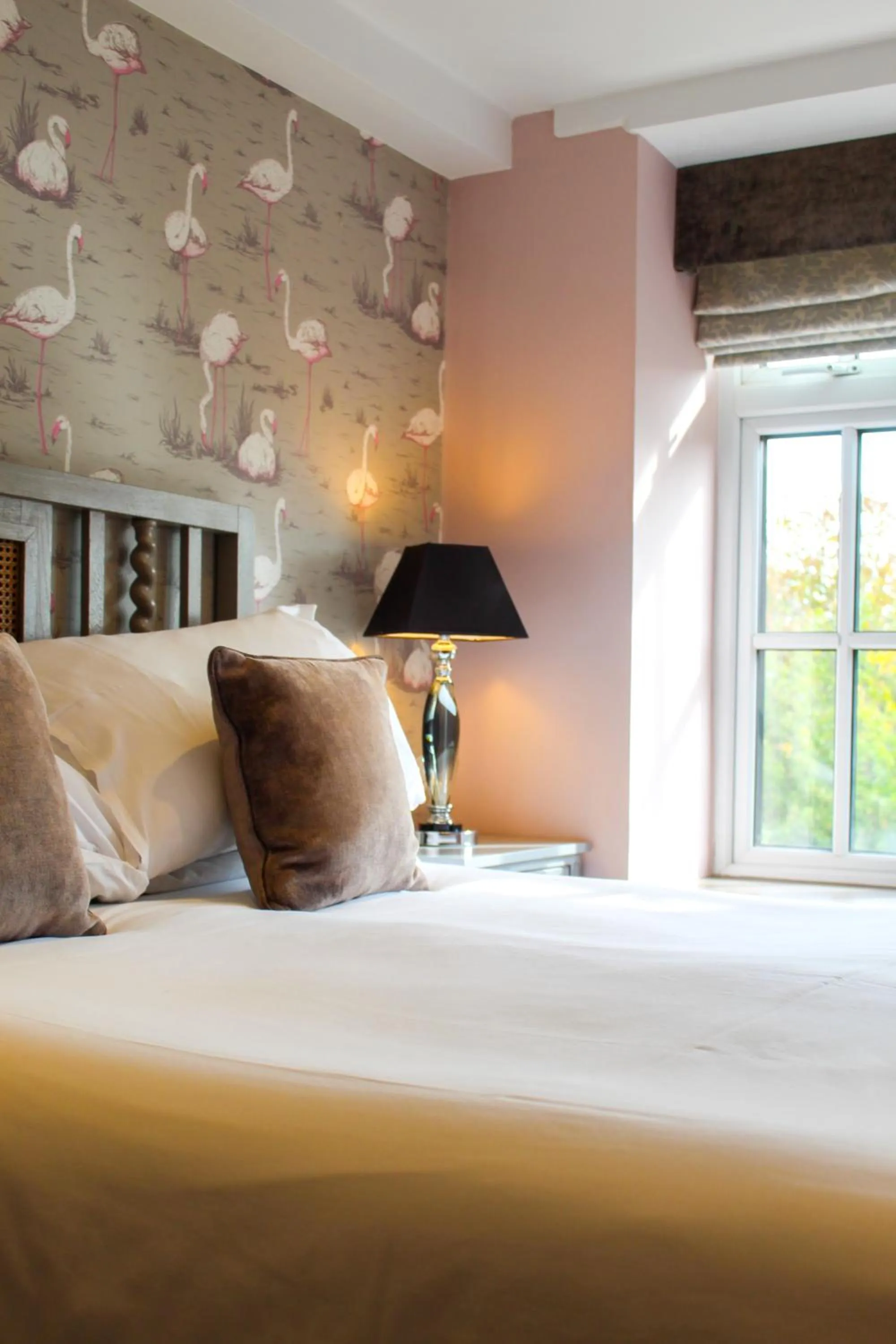 Bed in The Crescent Turner Hotel