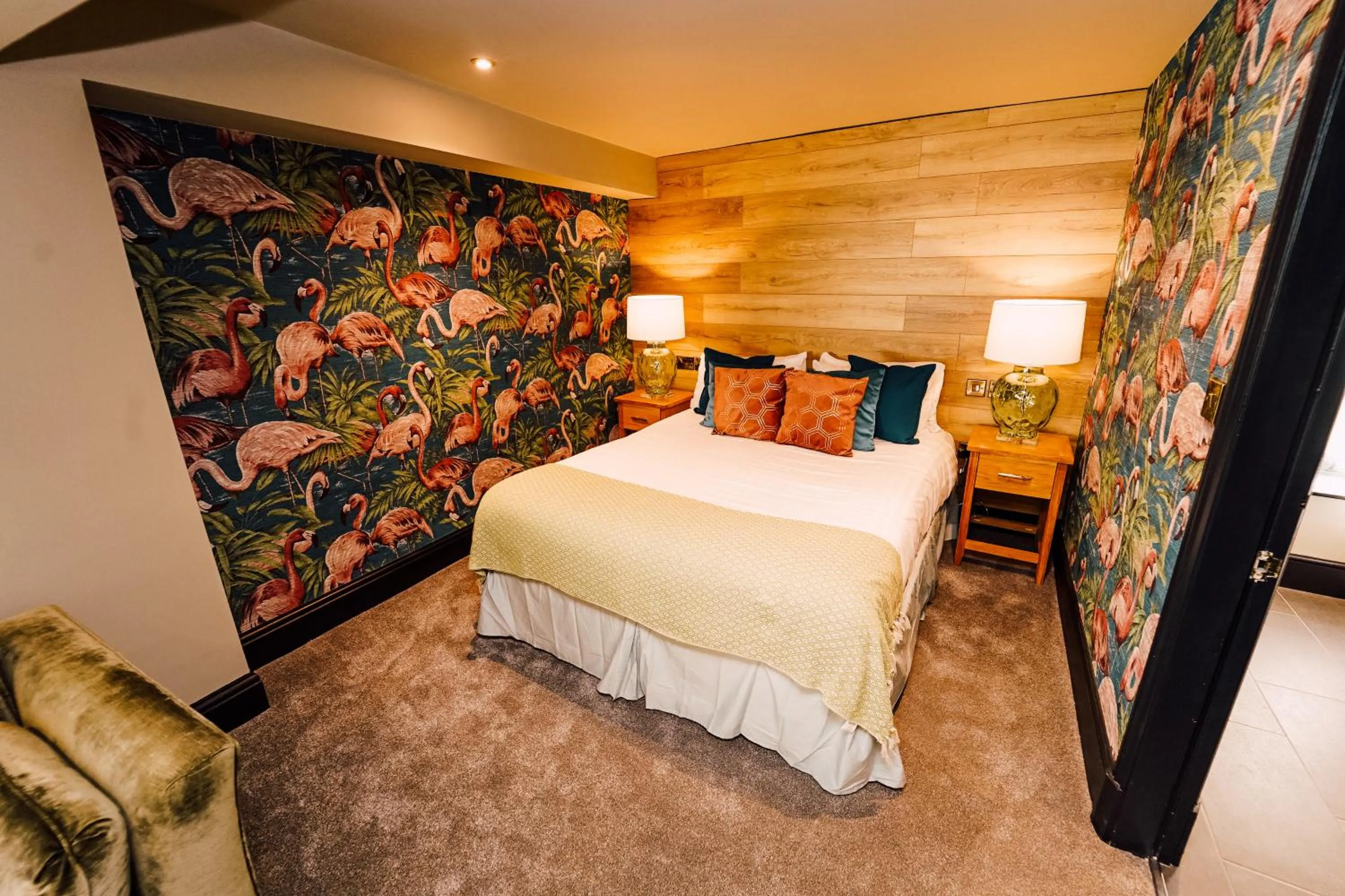 Bedroom, Bed in The George