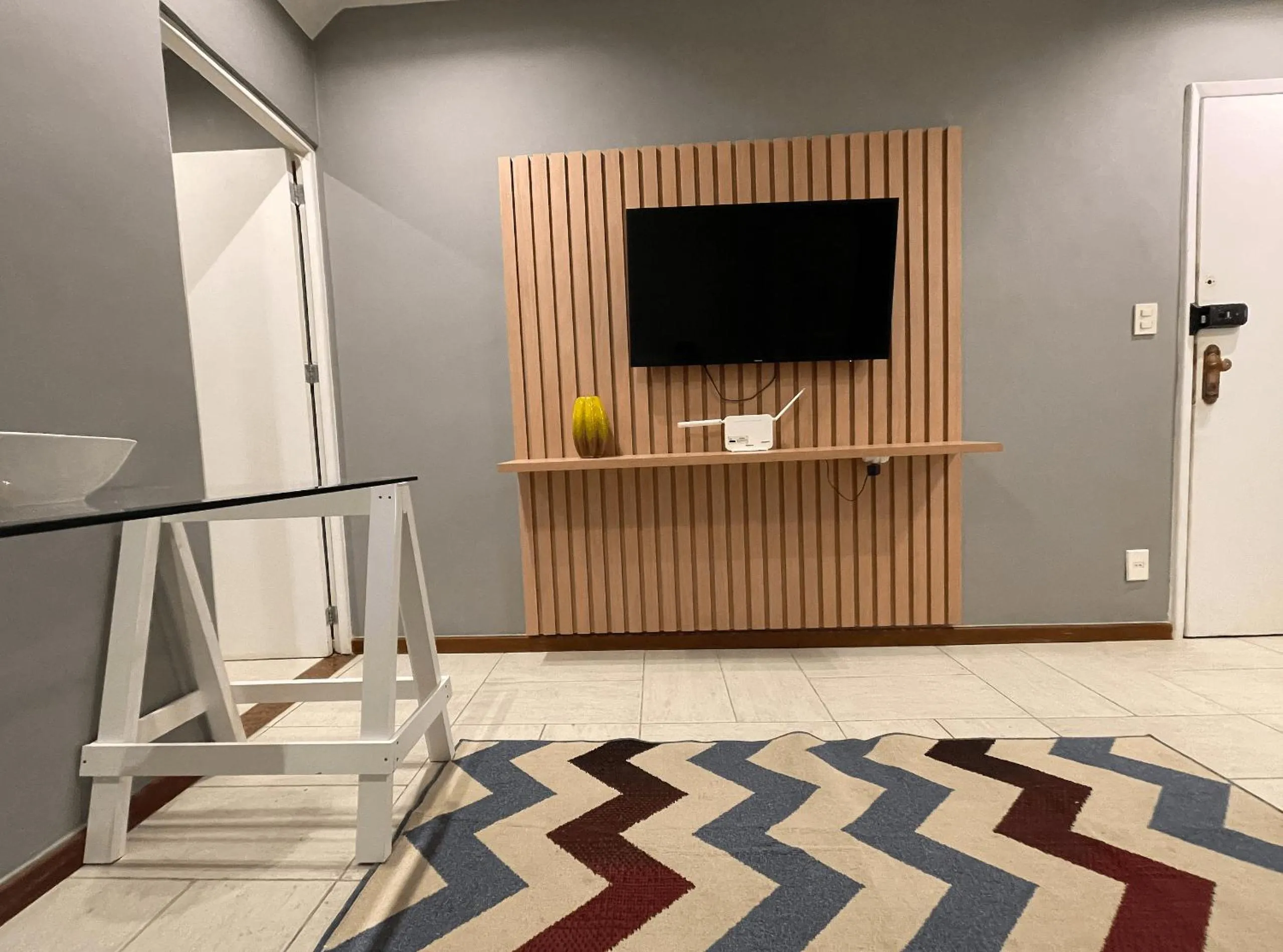 Living room in Copacabana Aconchegante a 3 min da Praia