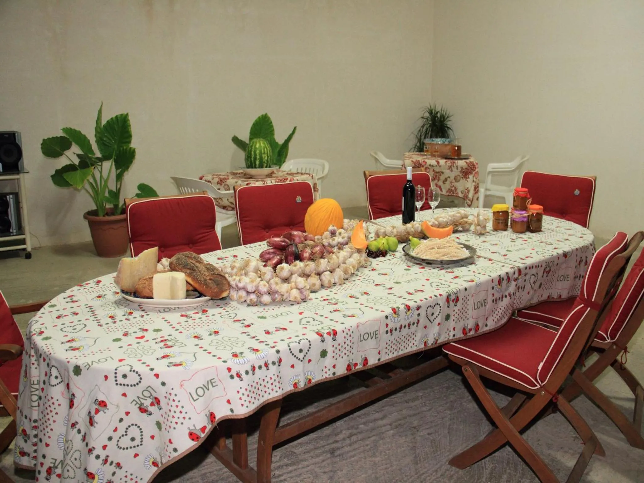 On site in I Giardini di Elencosta