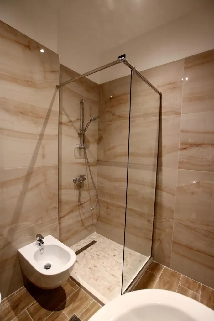 Shower in Aurelis Hotel